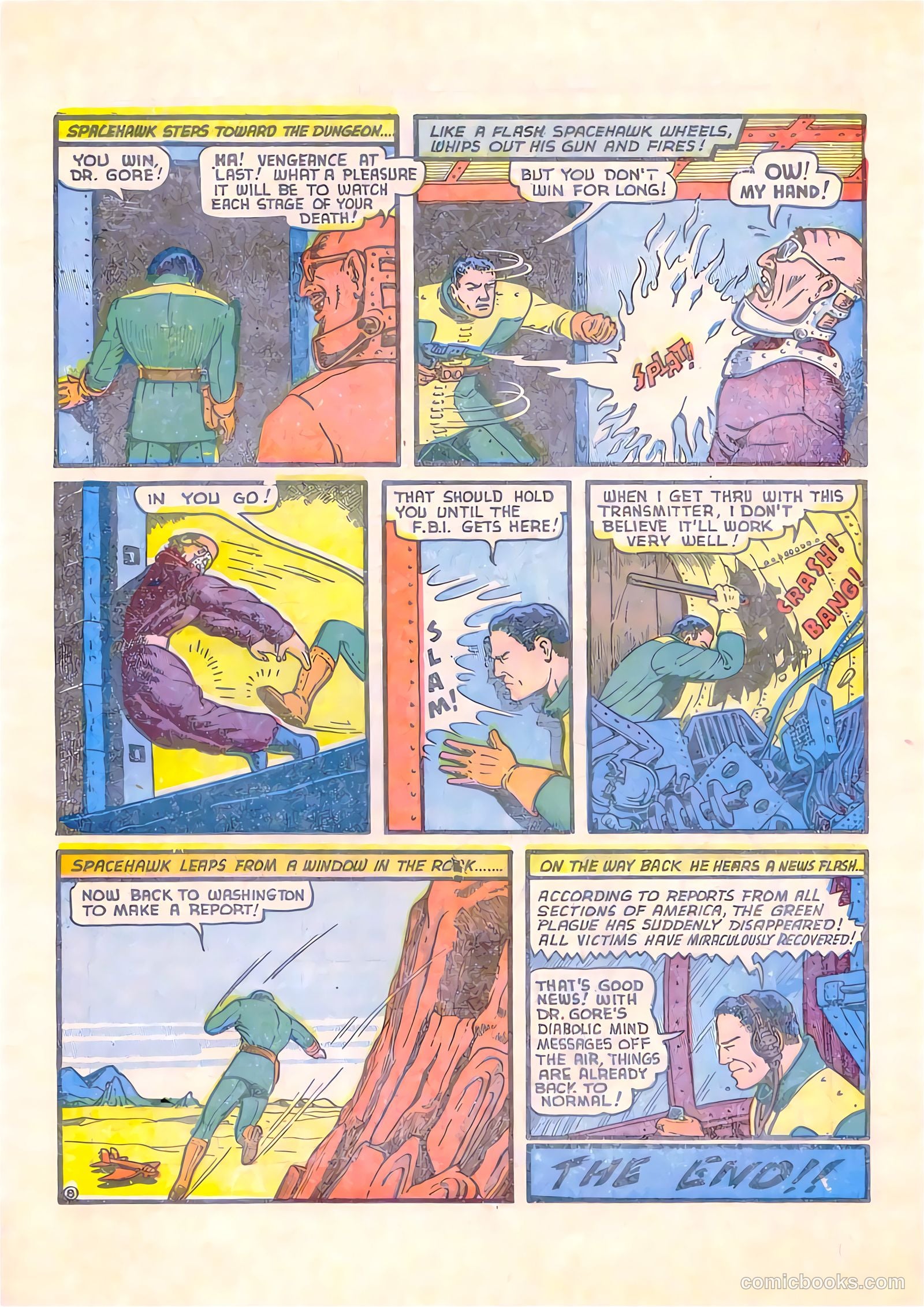 Blue Bolt #115 (1952) — page 25 of 35