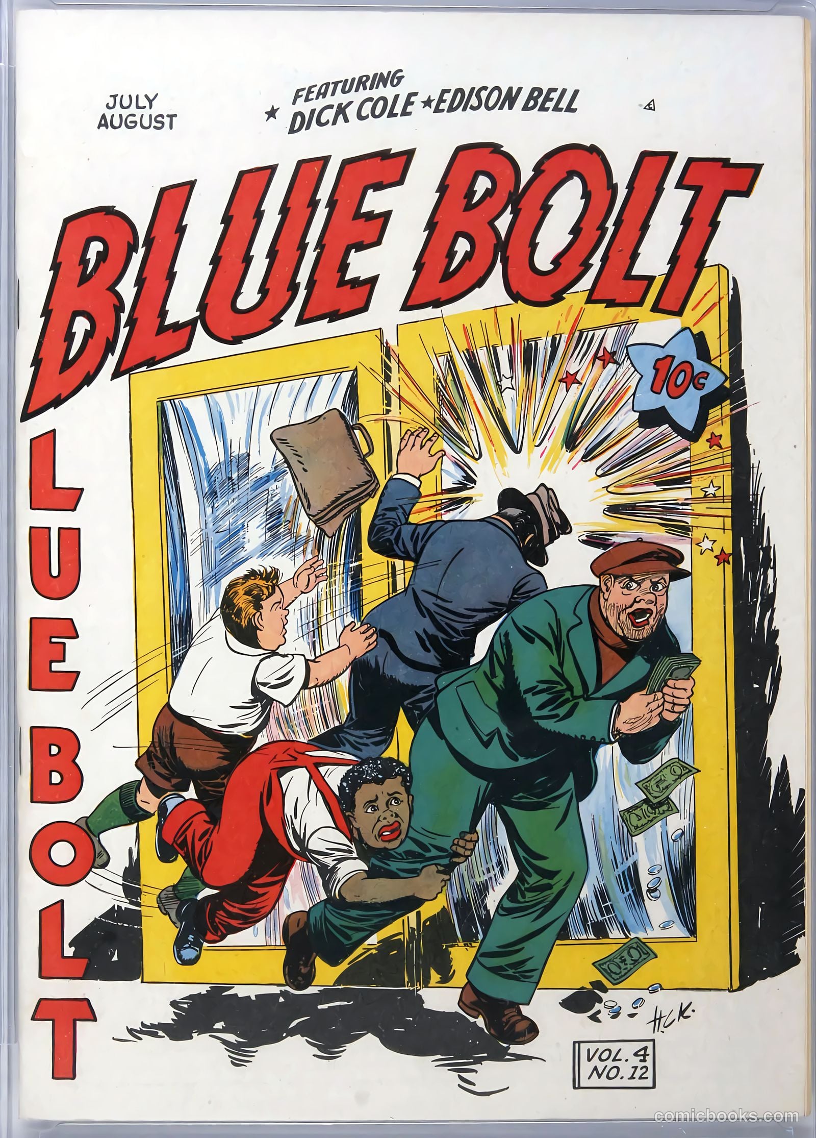 Blue Bolt #12