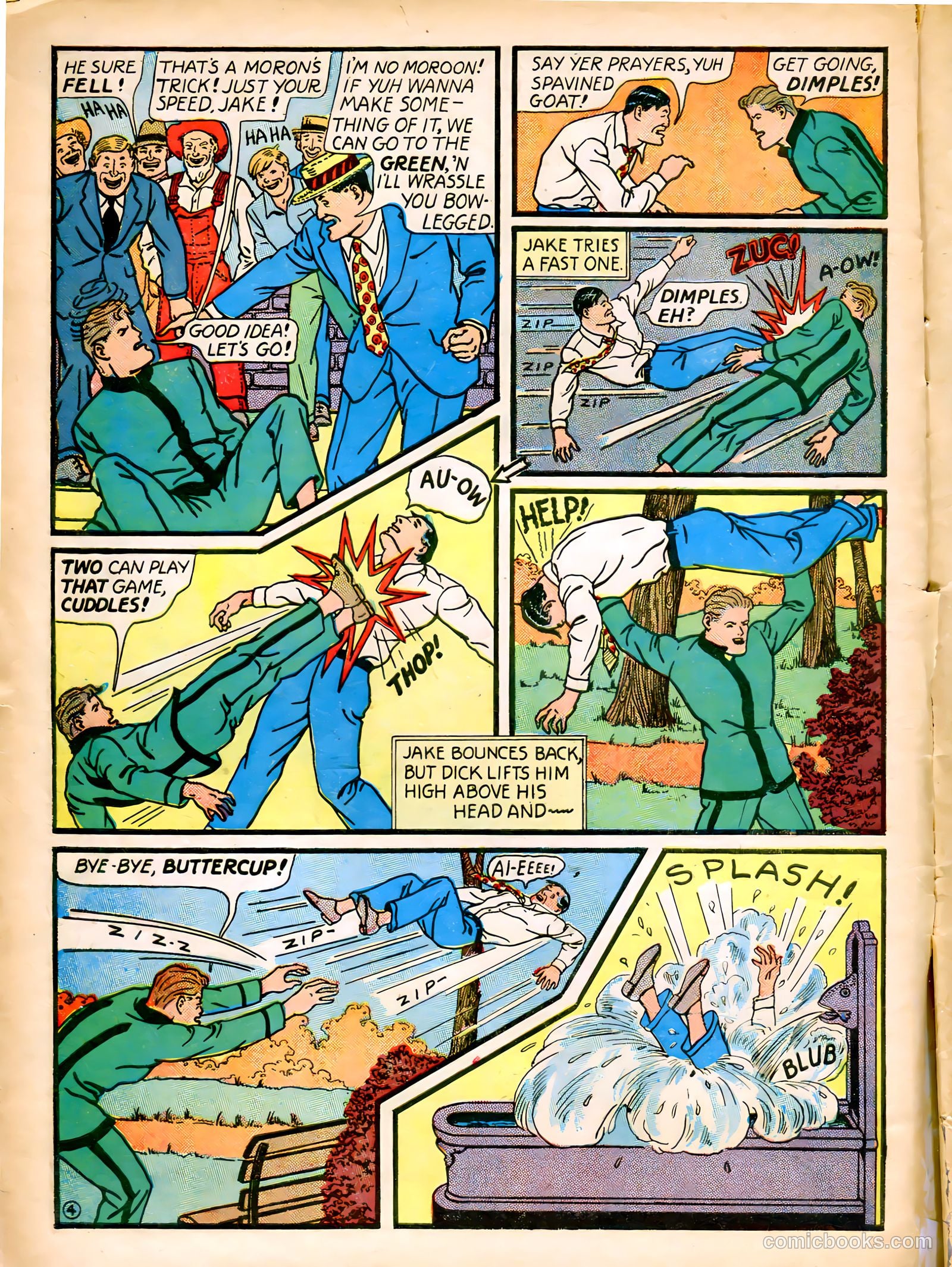 Blue Bolt #12 (1953) — page 6 of 52