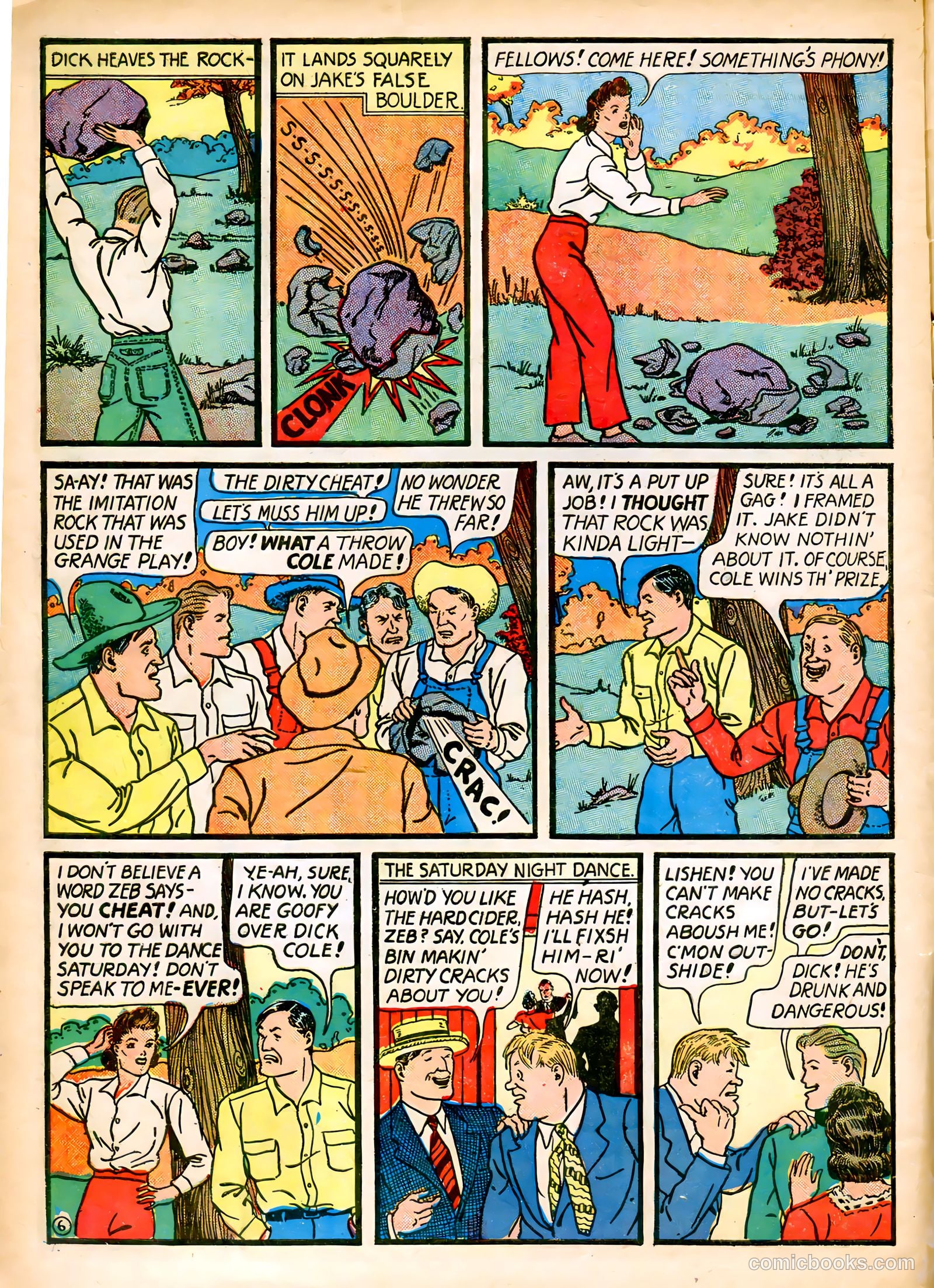 Blue Bolt #12 (1953) — page 8 of 52