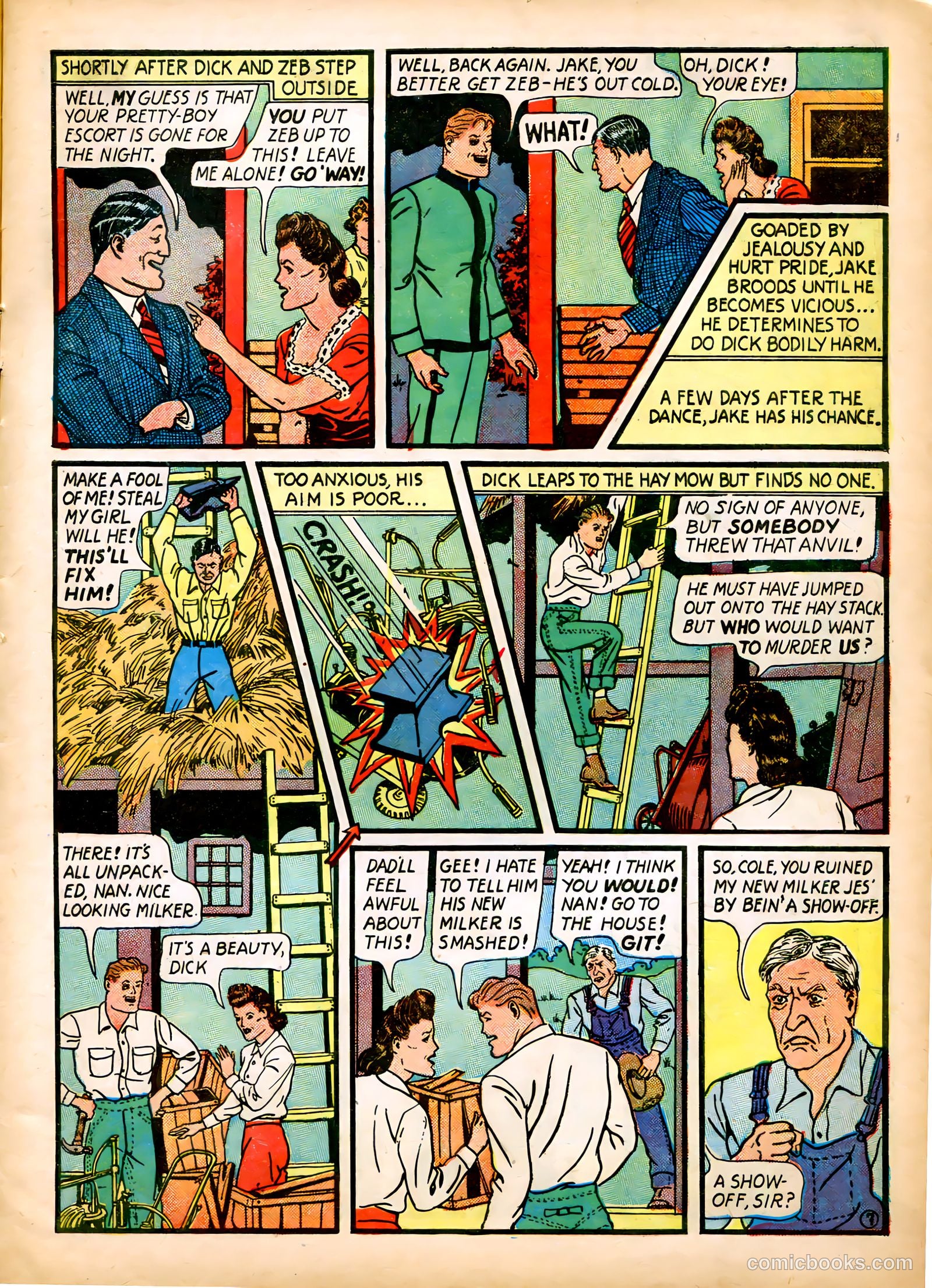 Blue Bolt #12 (1953) — page 9 of 52