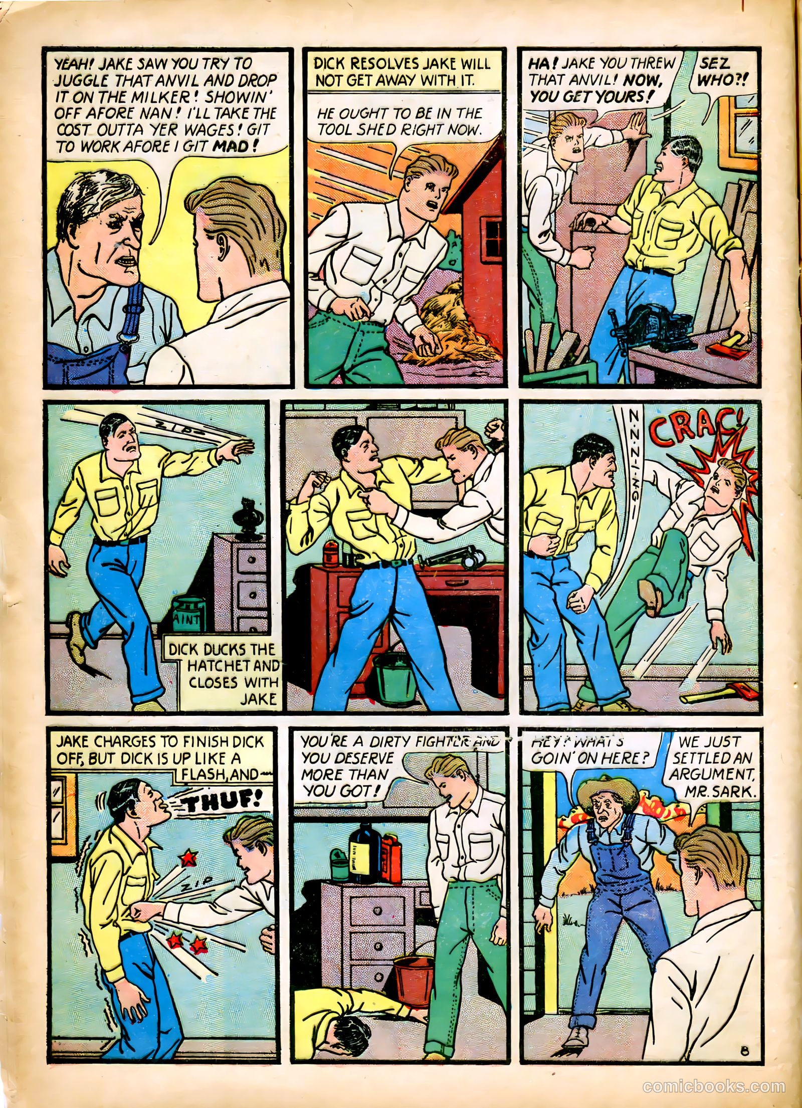 Blue Bolt #12 (1953) — page 10 of 52