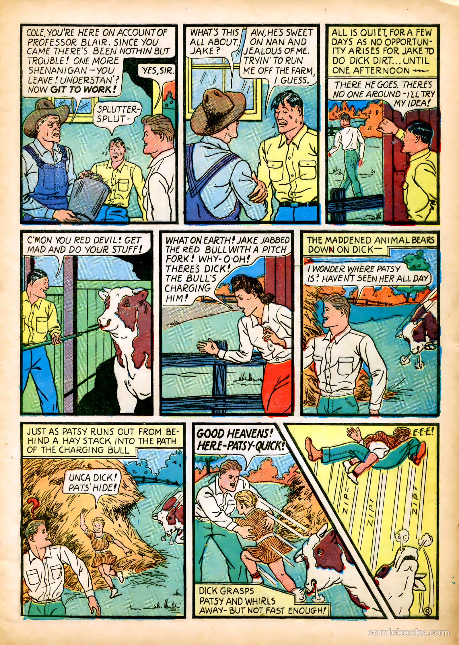 Blue Bolt #12 (1953) — page 11 of 52