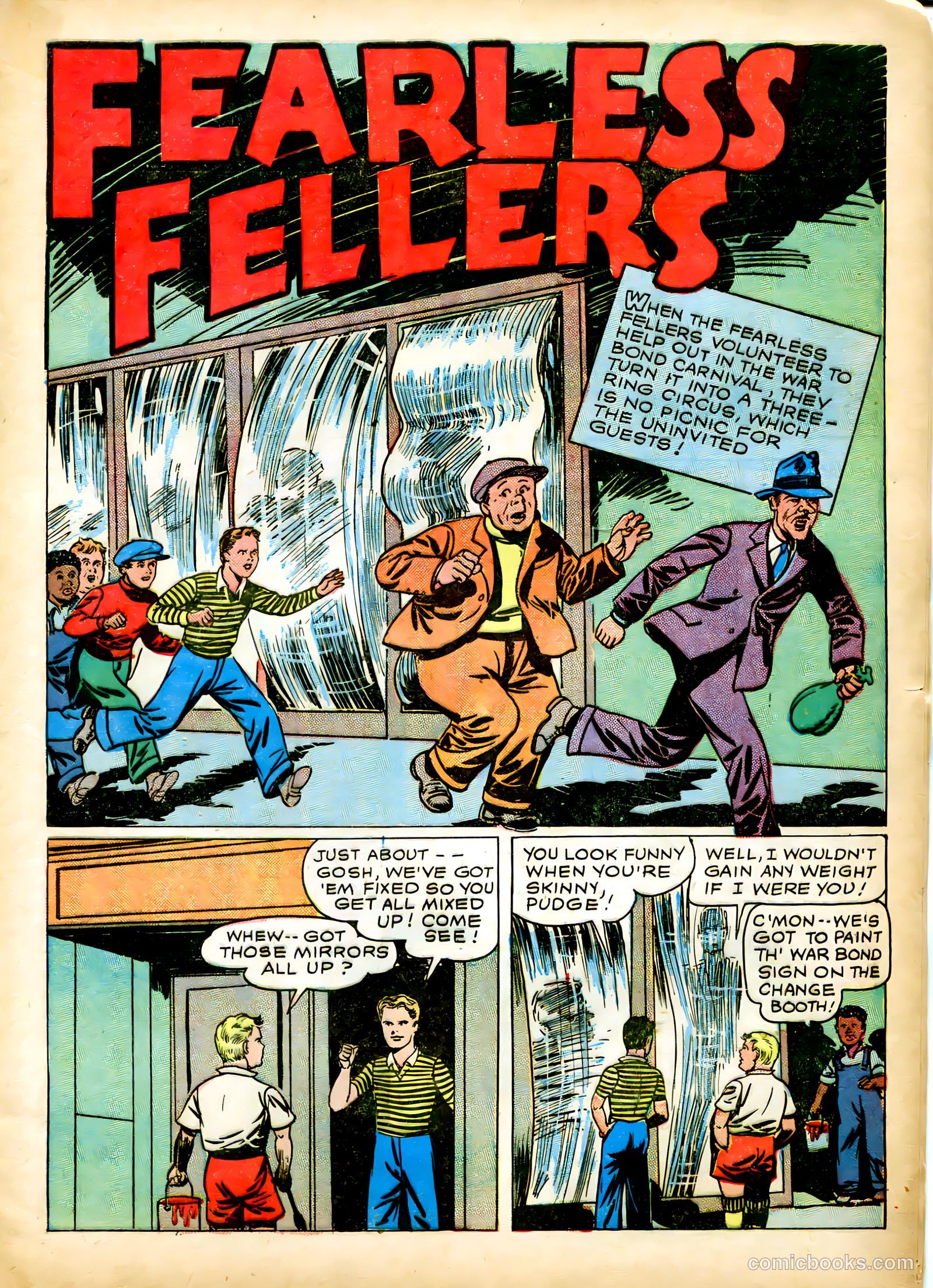 Blue Bolt #12 (1953) — page 13 of 52