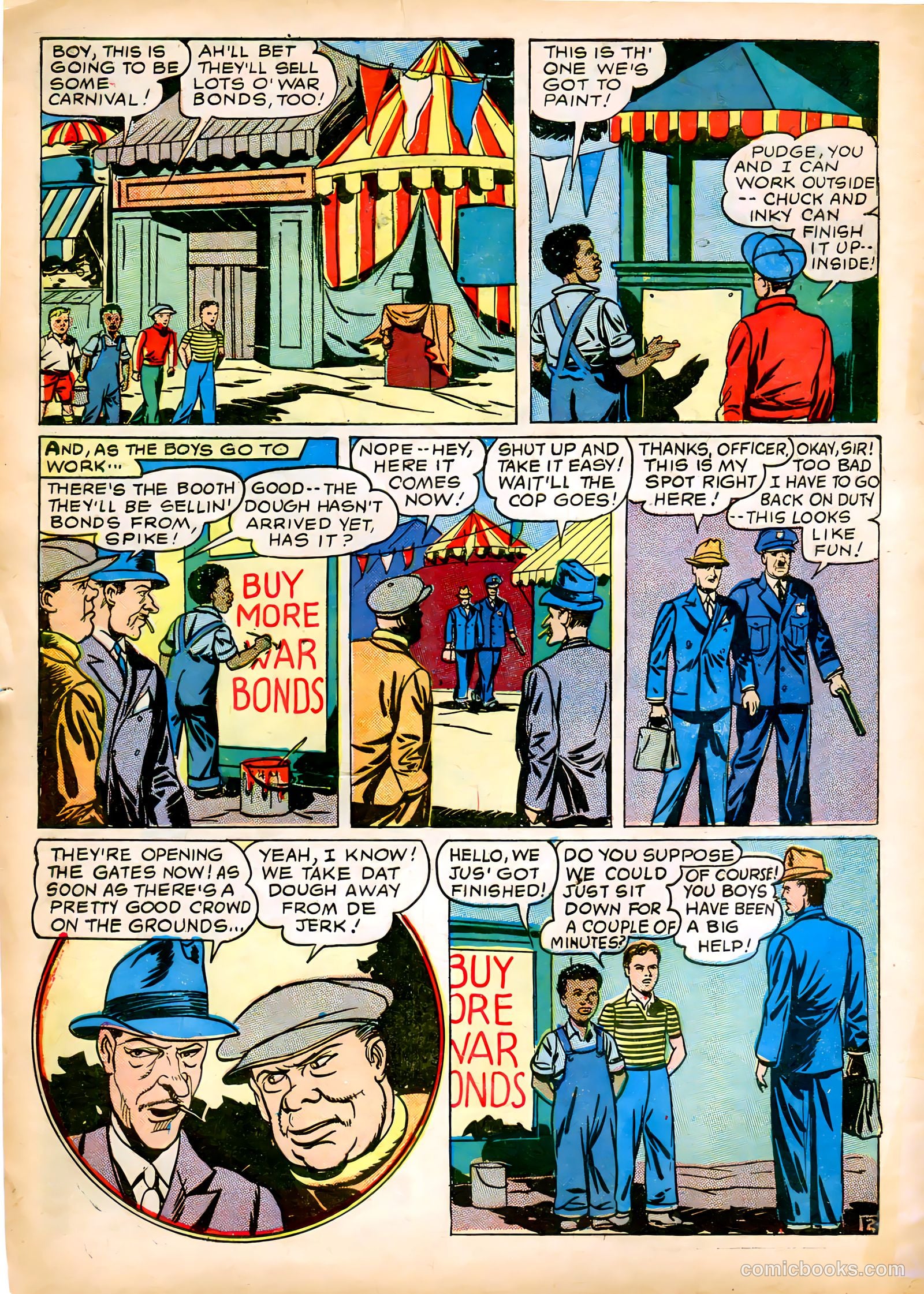 Blue Bolt #12 (1953) — page 14 of 52
