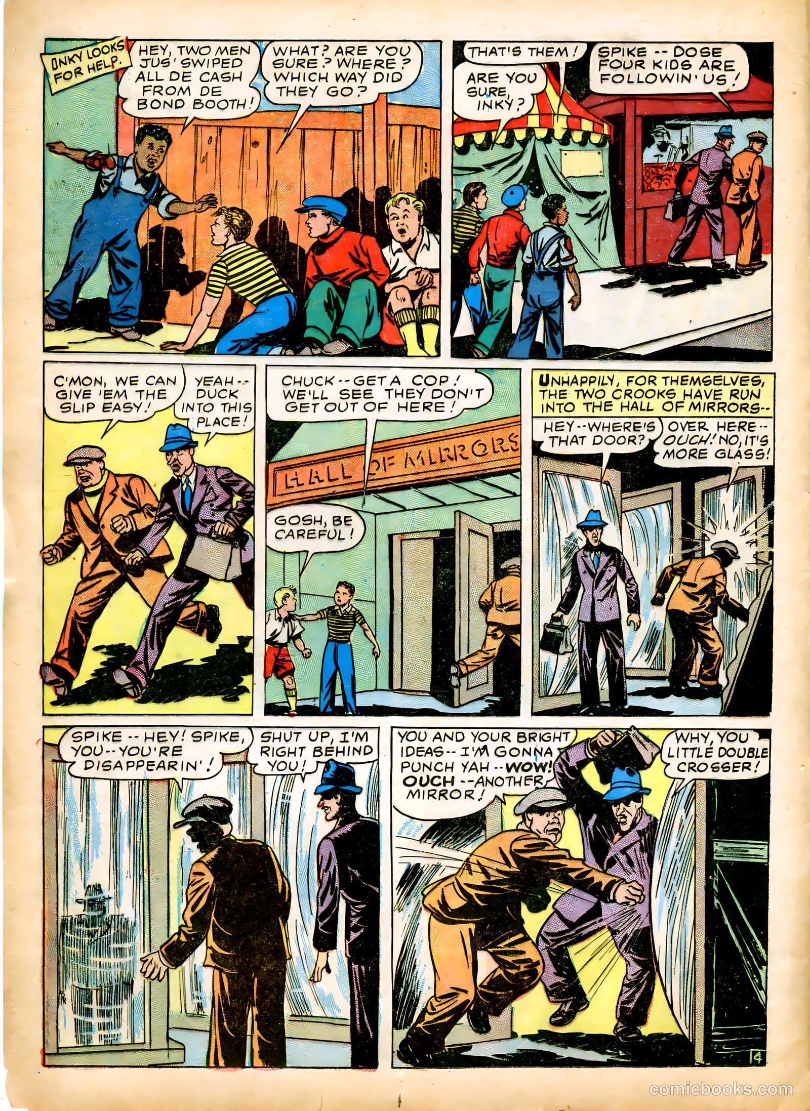 Blue Bolt #12 (1953) — page 16 of 52