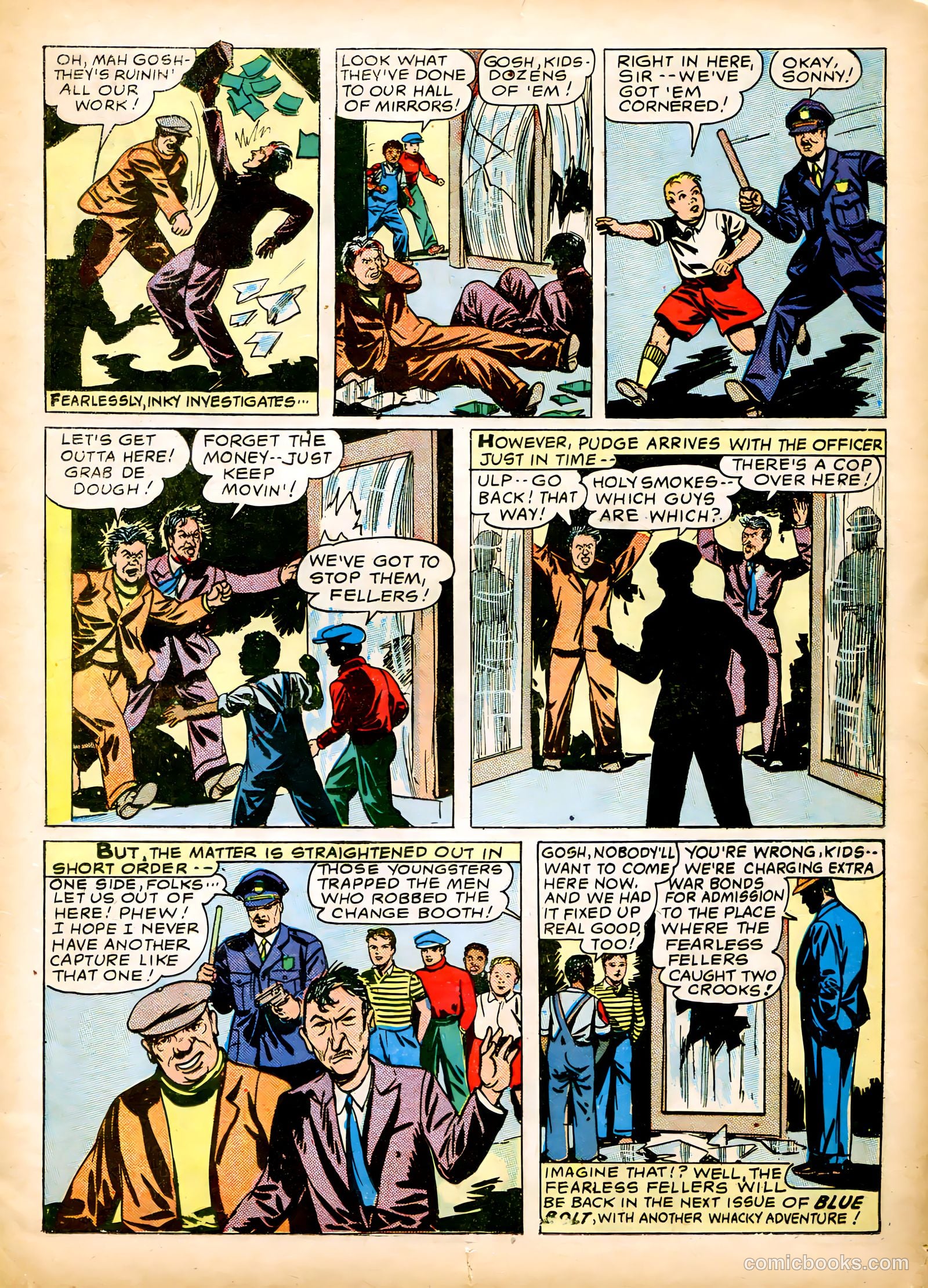 Blue Bolt #12 (1953) — page 17 of 52