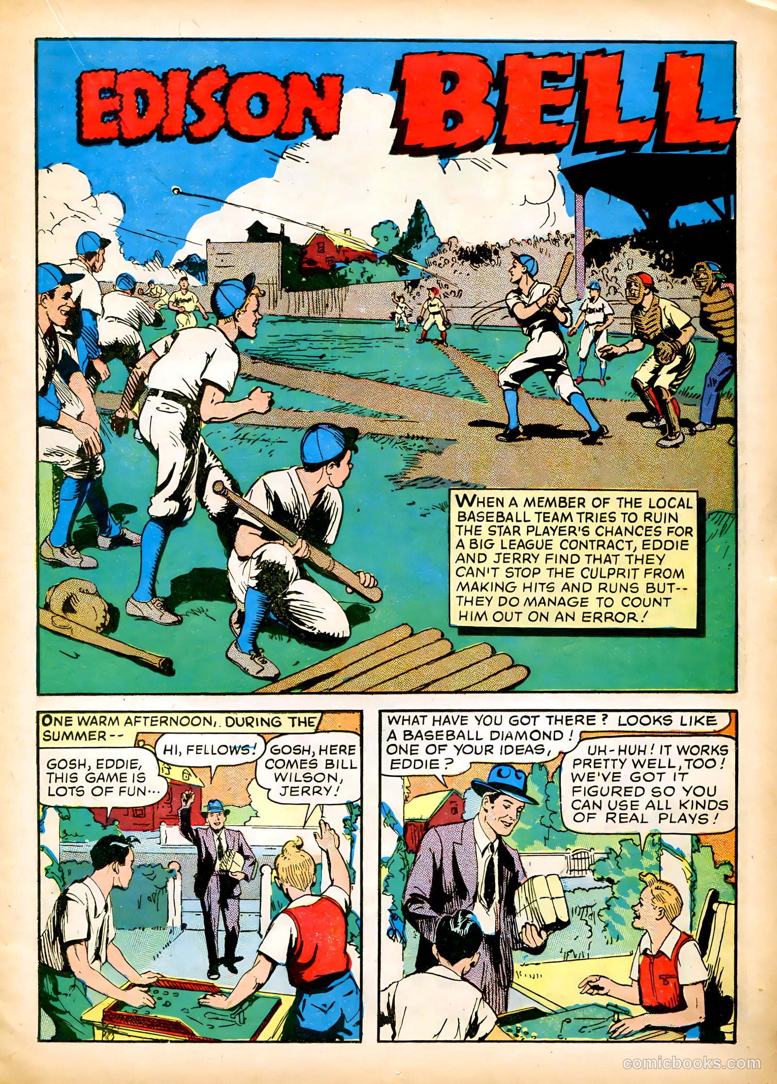 Blue Bolt #12 (1953) — page 23 of 52