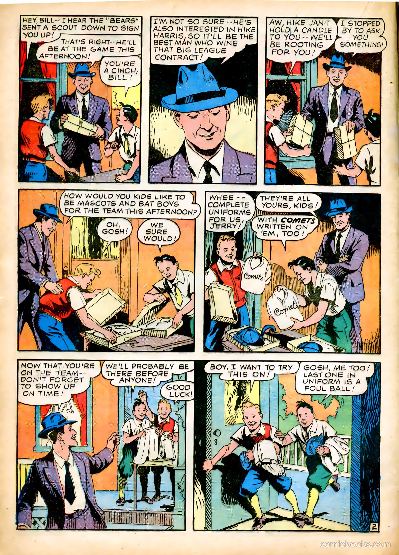 Blue Bolt #12 (1953) — page 24 of 52