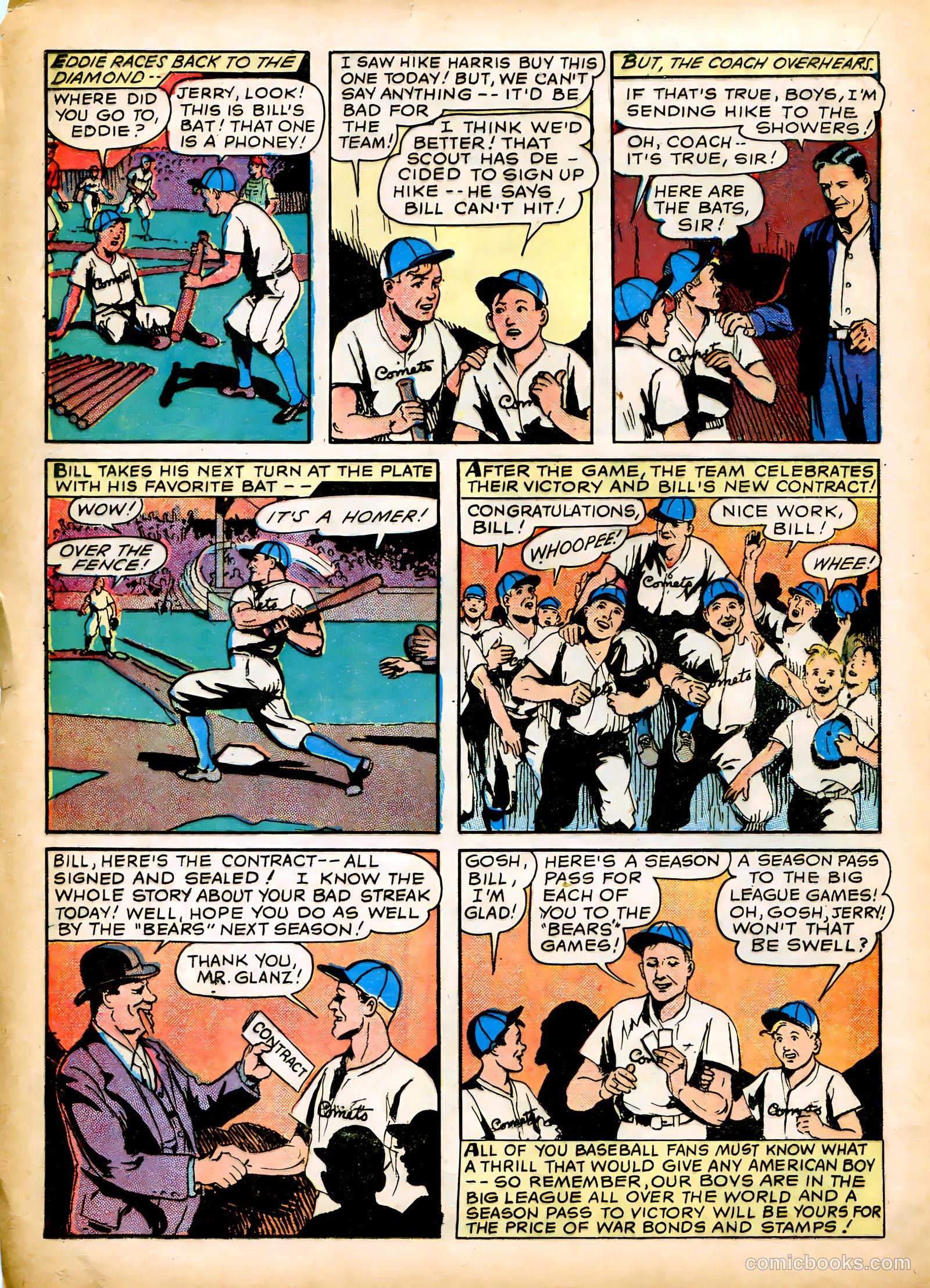 Blue Bolt #12 (1953) — page 28 of 52