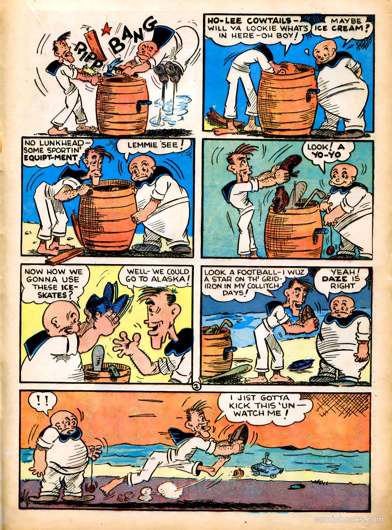 Blue Bolt #12 (1953) — page 31 of 52