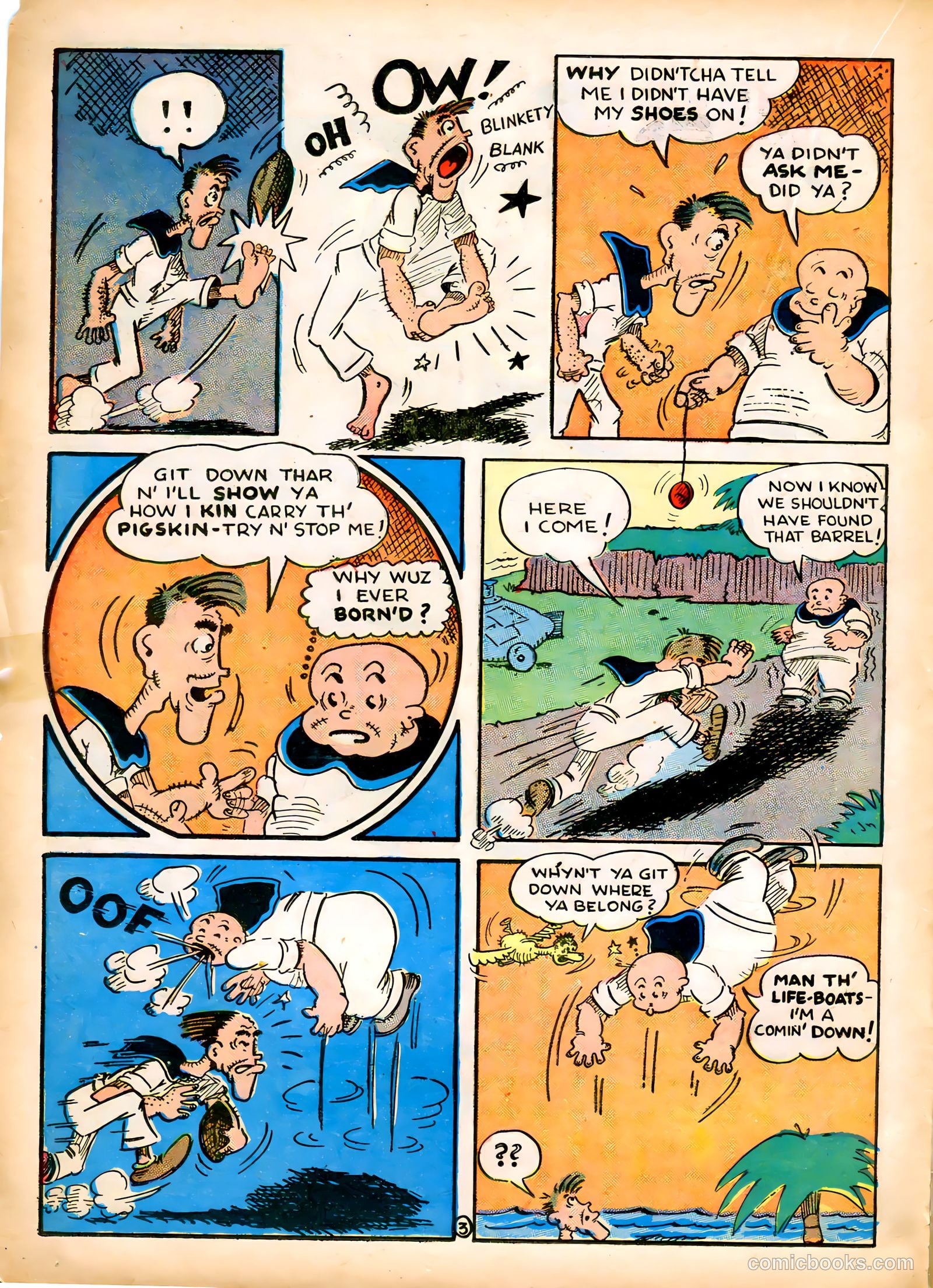 Blue Bolt #12 (1953) — page 32 of 52