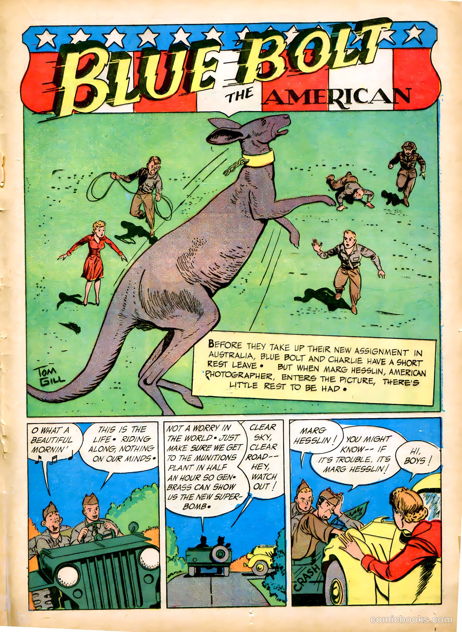 Blue Bolt #12 (1953) — page 35 of 52