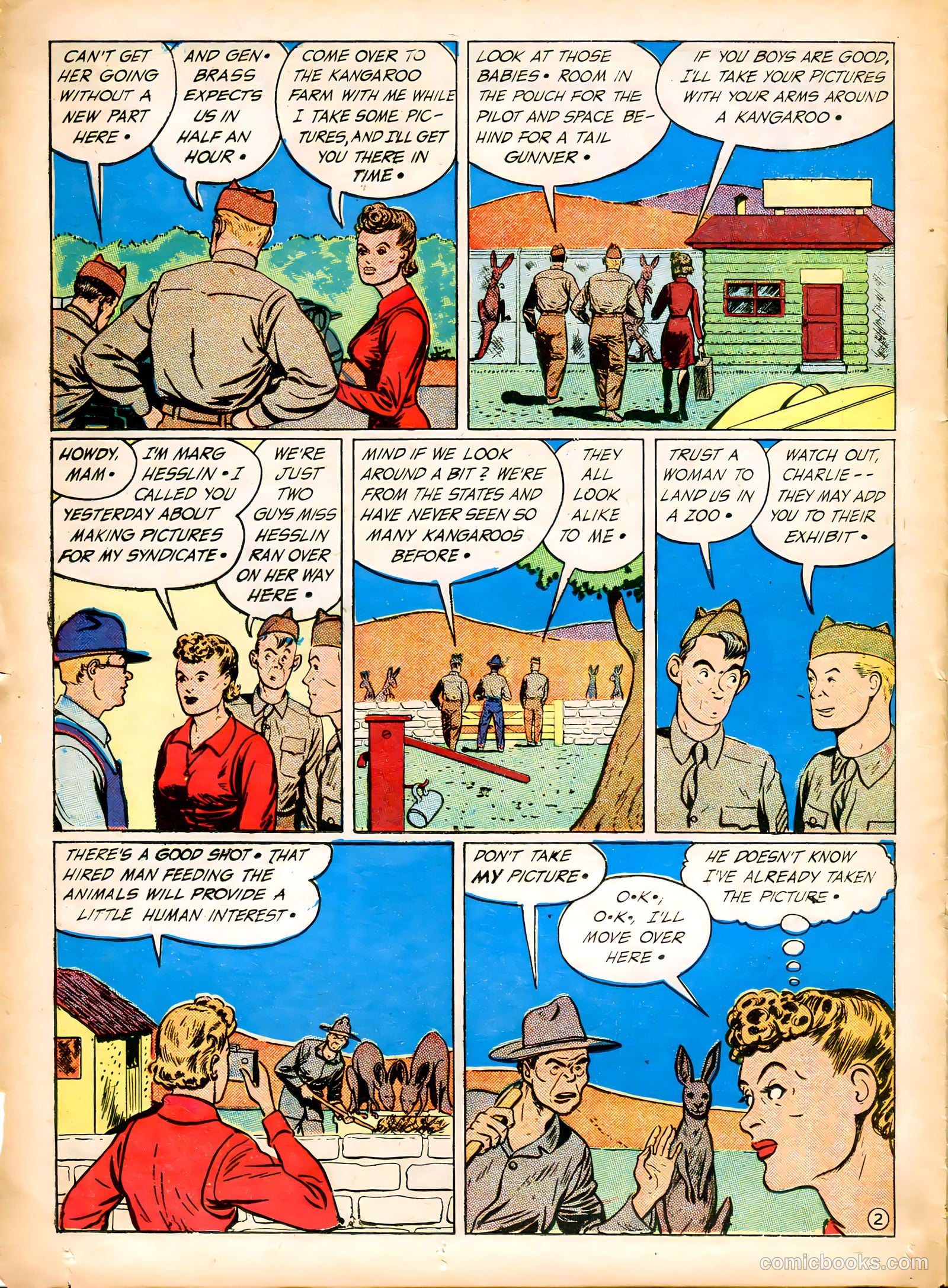 Blue Bolt #12 (1953) — page 36 of 52
