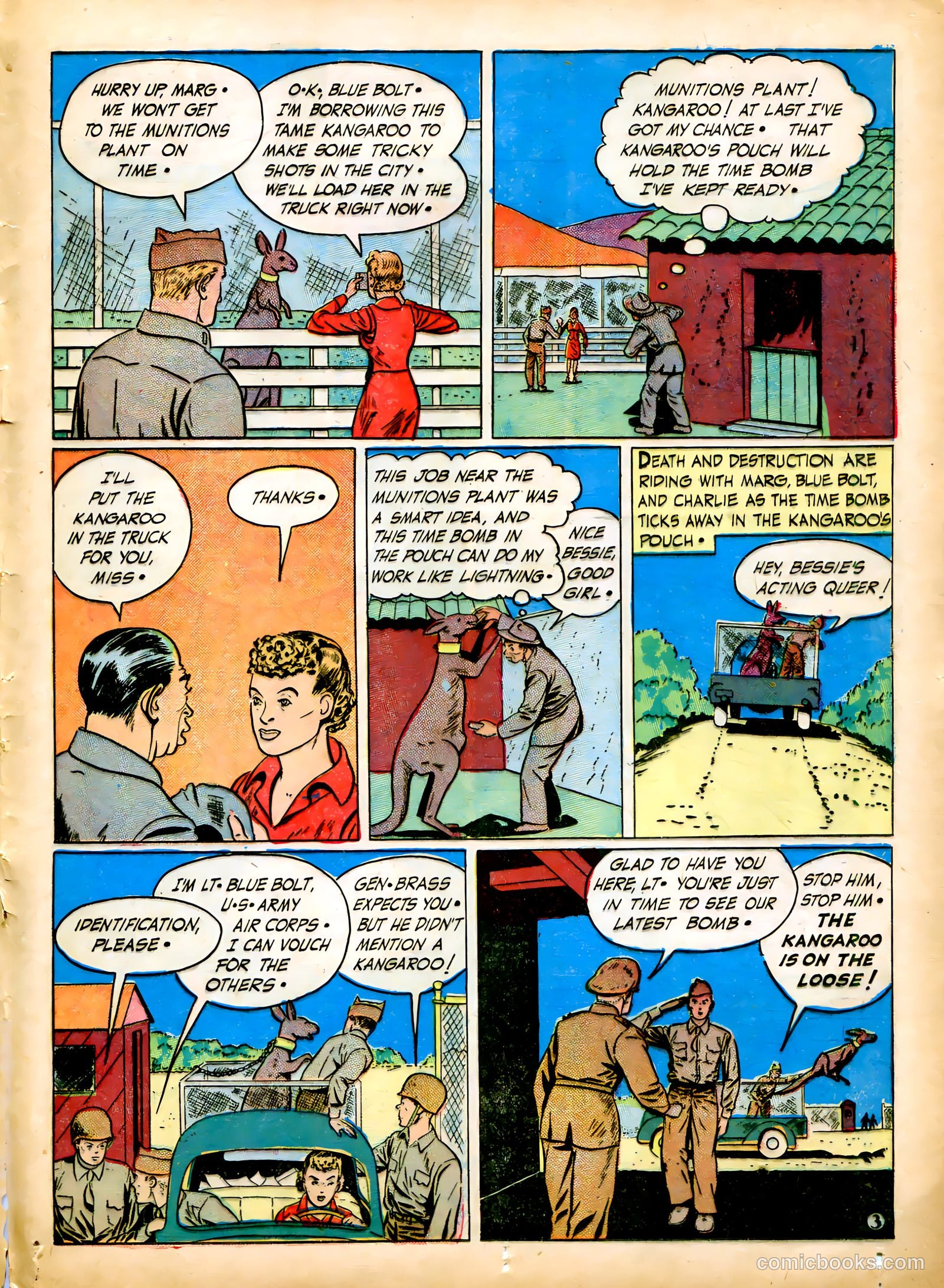 Blue Bolt #12 (1953) — page 37 of 52