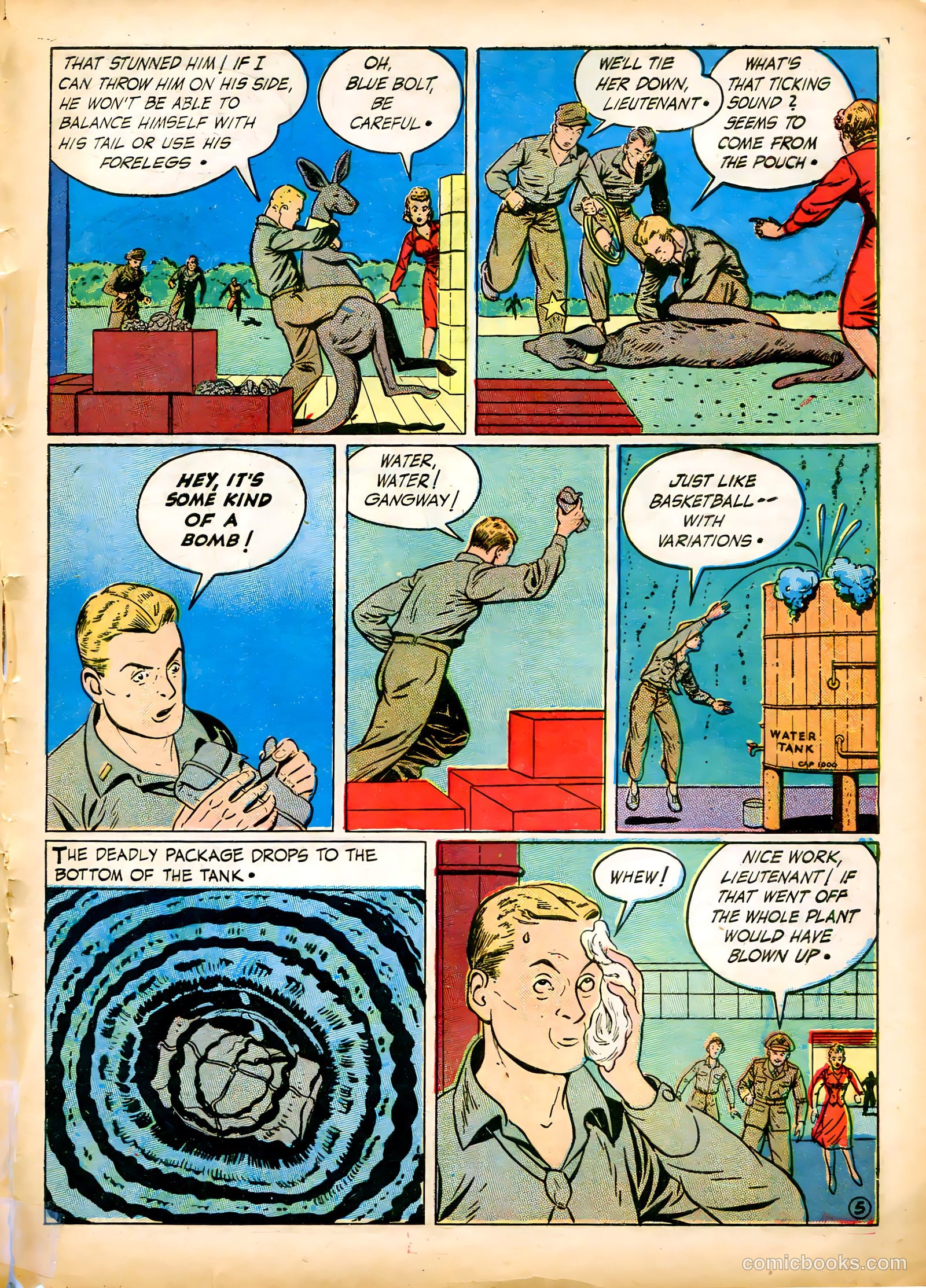 Blue Bolt #12 (1953) — page 39 of 52