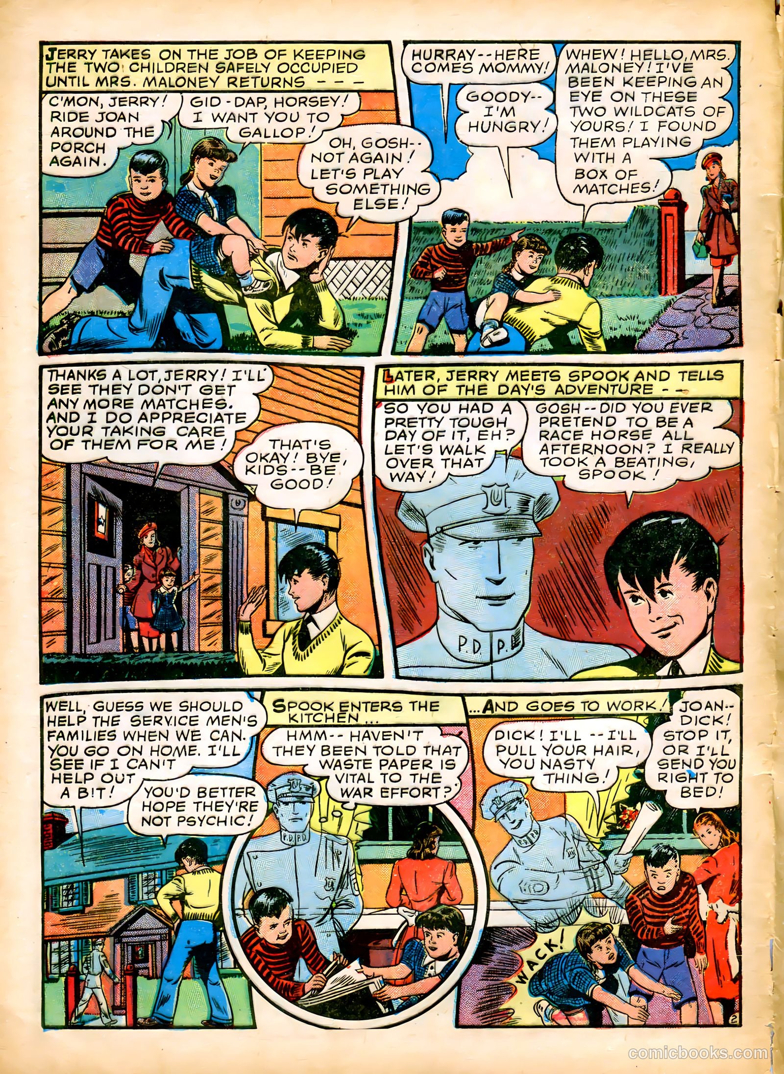 Blue Bolt #12 (1953) — page 42 of 52