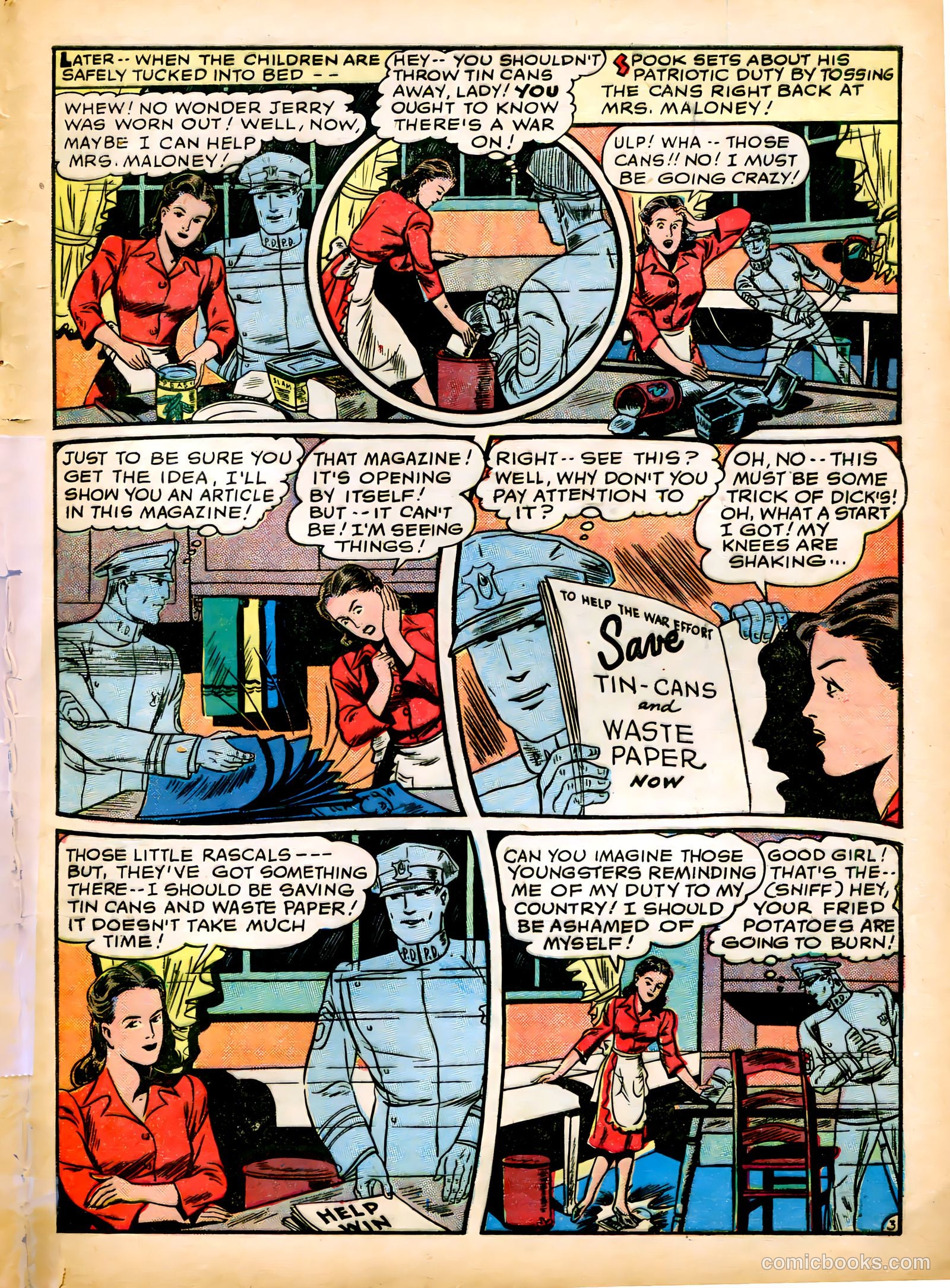 Blue Bolt #12 (1953) — page 43 of 52