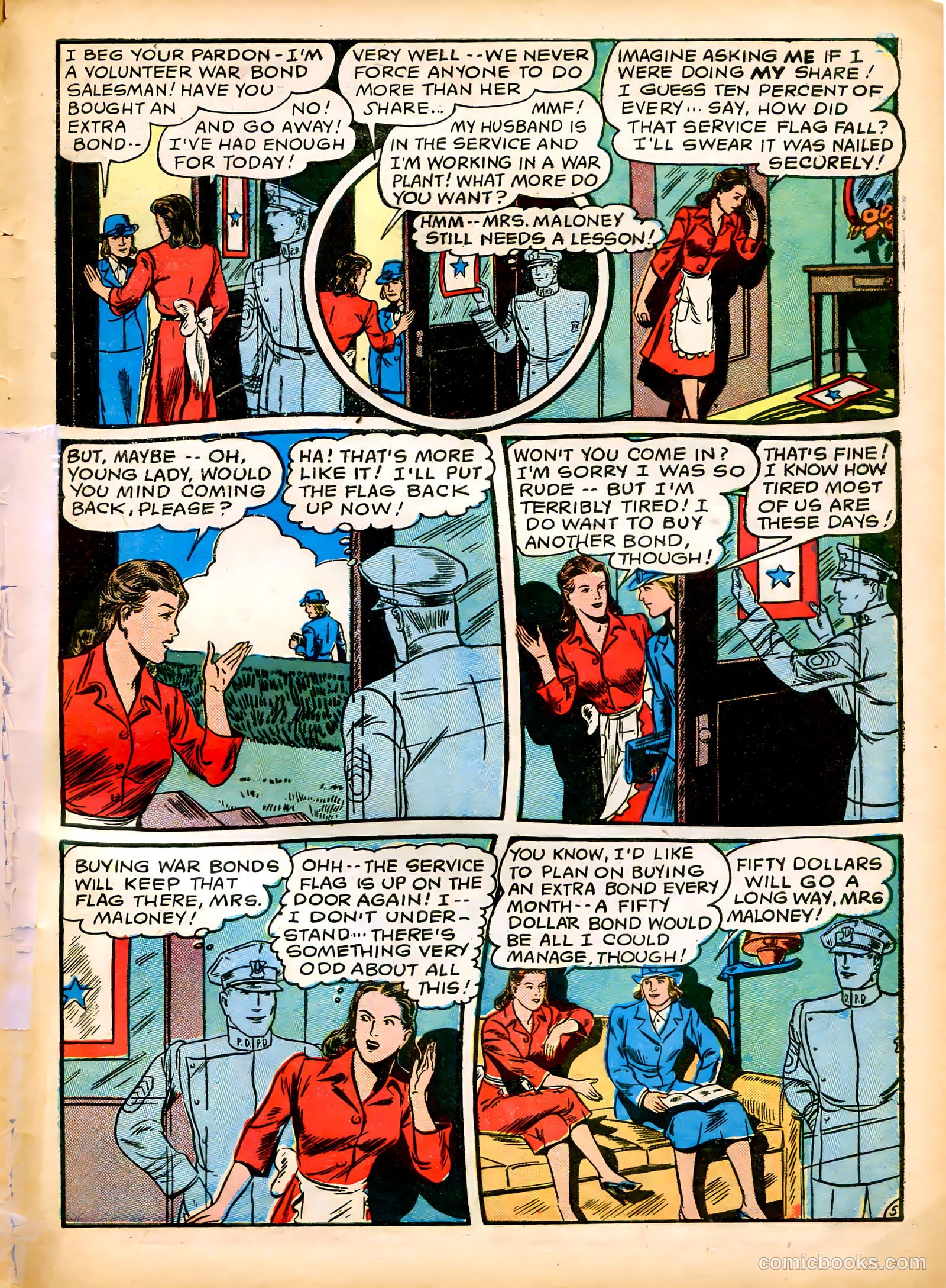 Blue Bolt #12 (1953) — page 45 of 52