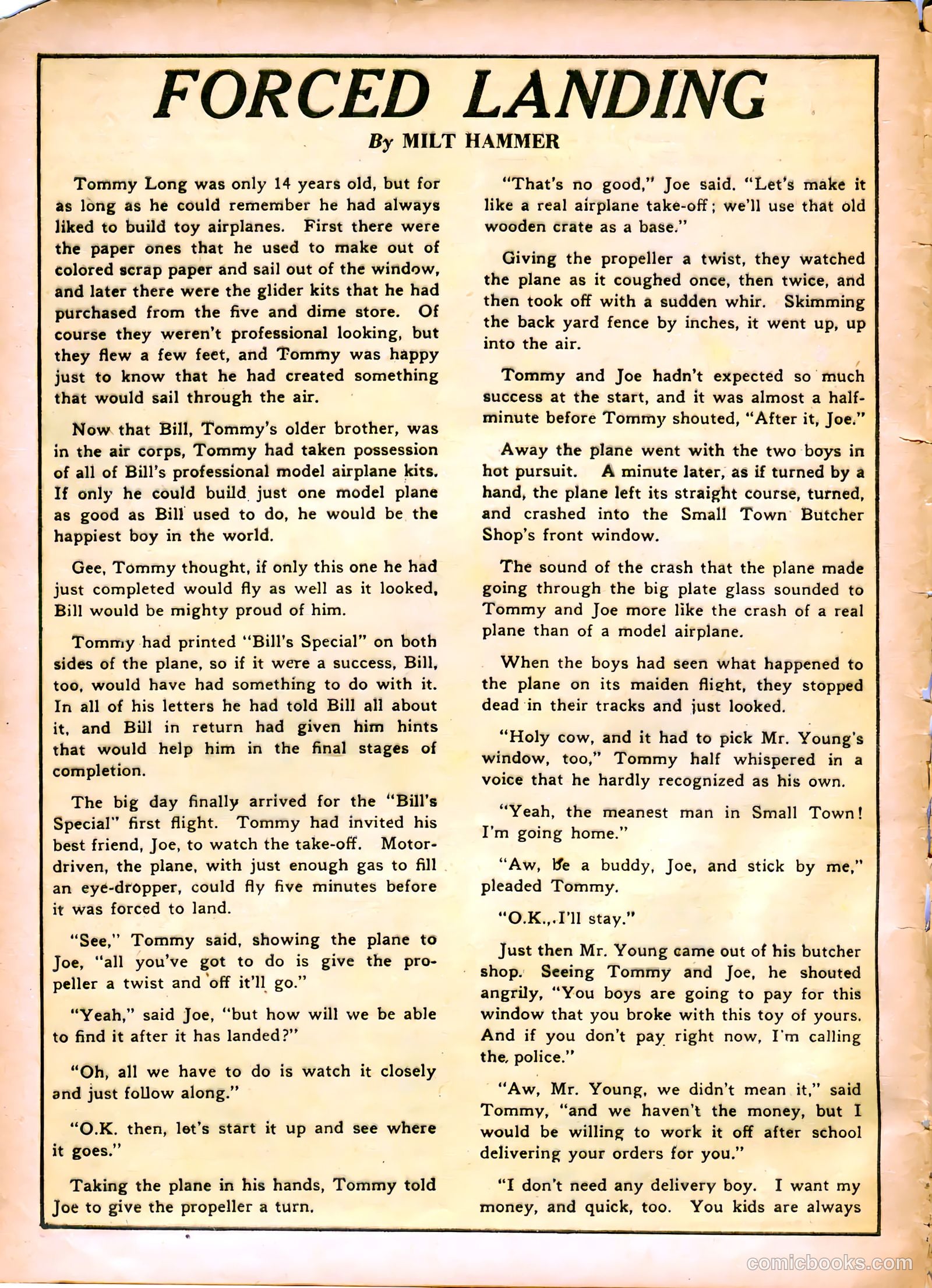 Blue Bolt #12 (1953) — page 48 of 52