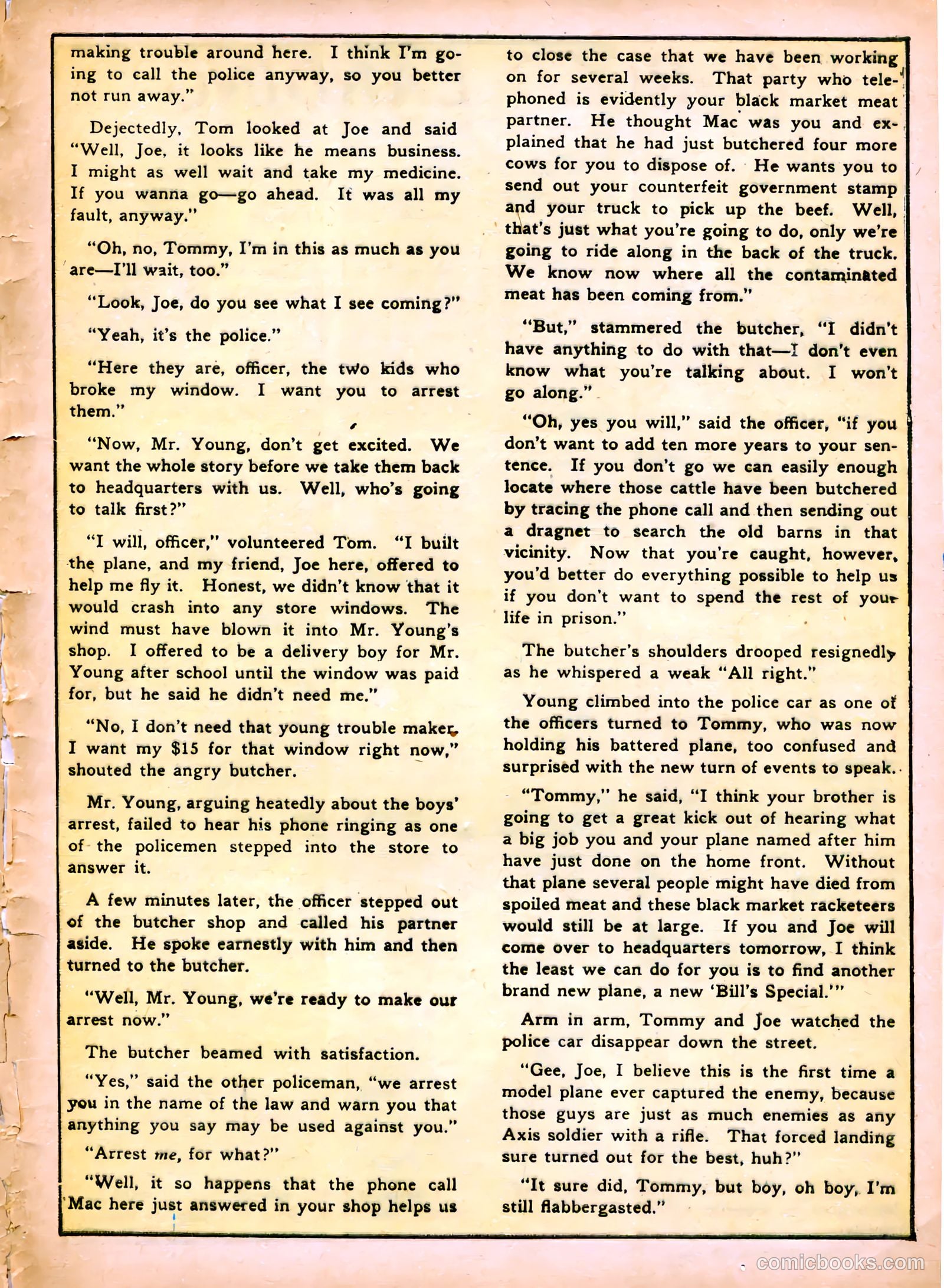 Blue Bolt #12 (1953) — page 49 of 52