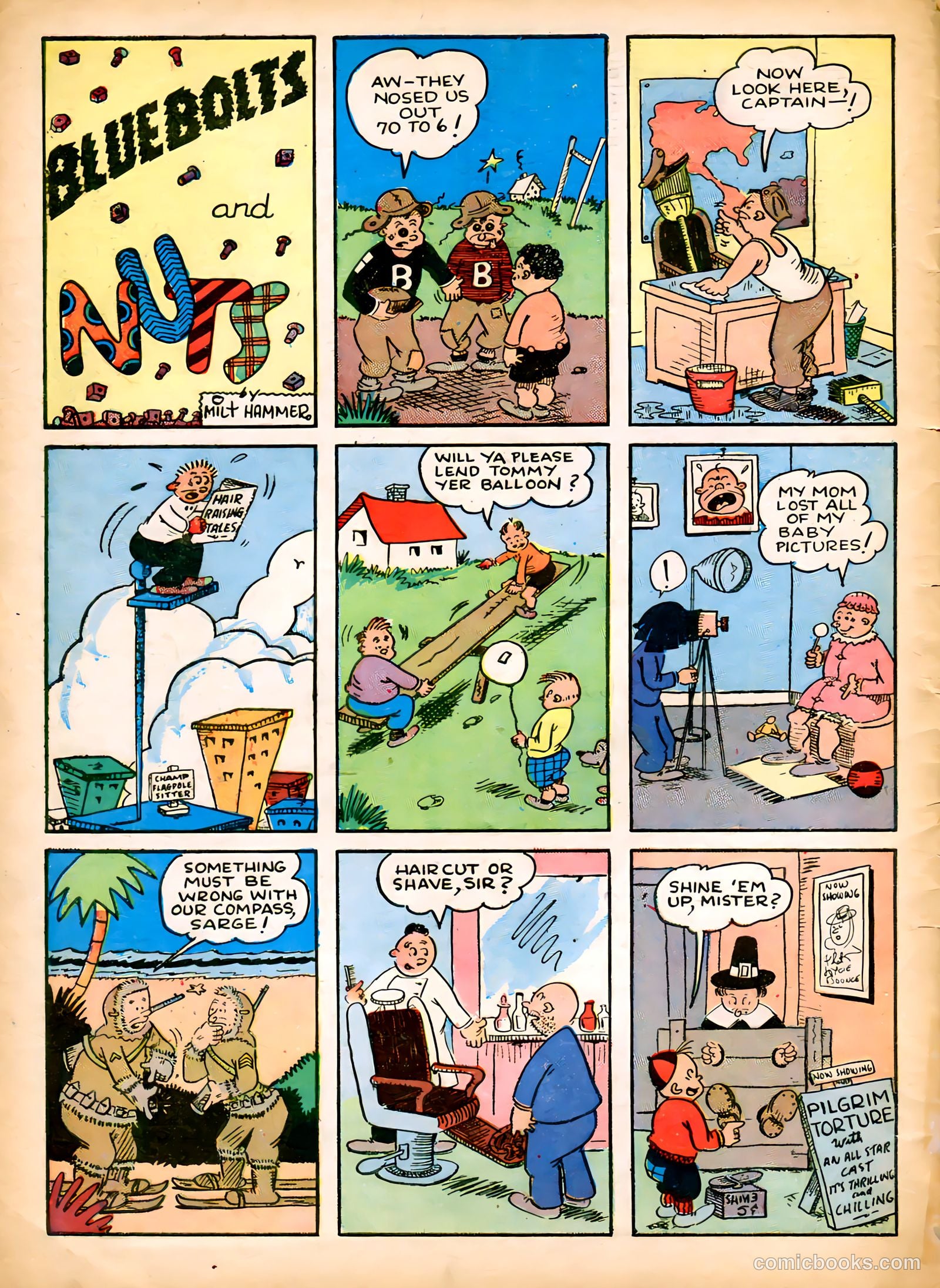 Blue Bolt #12 (1953) — page 50 of 52