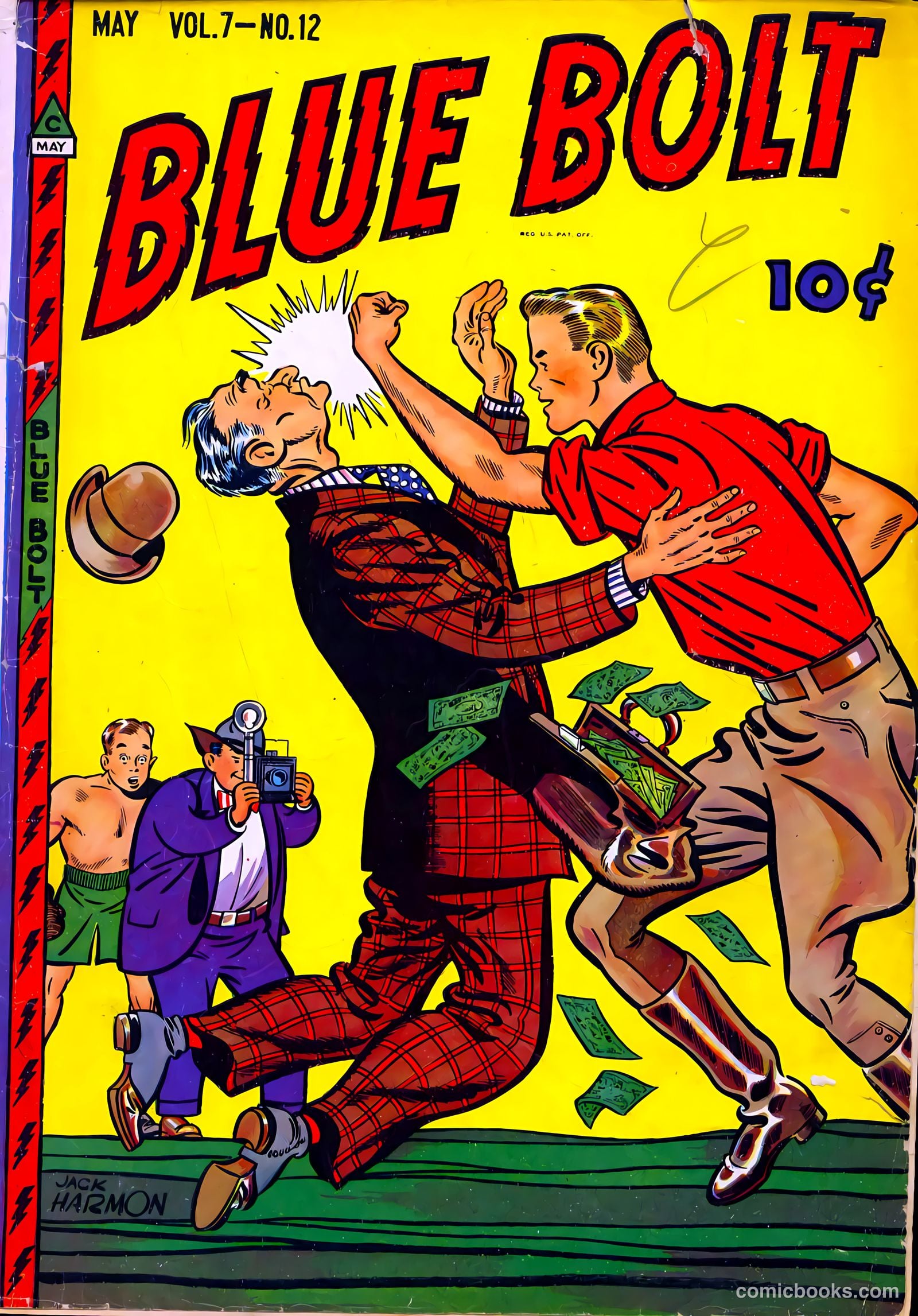 Blue Bolt #12