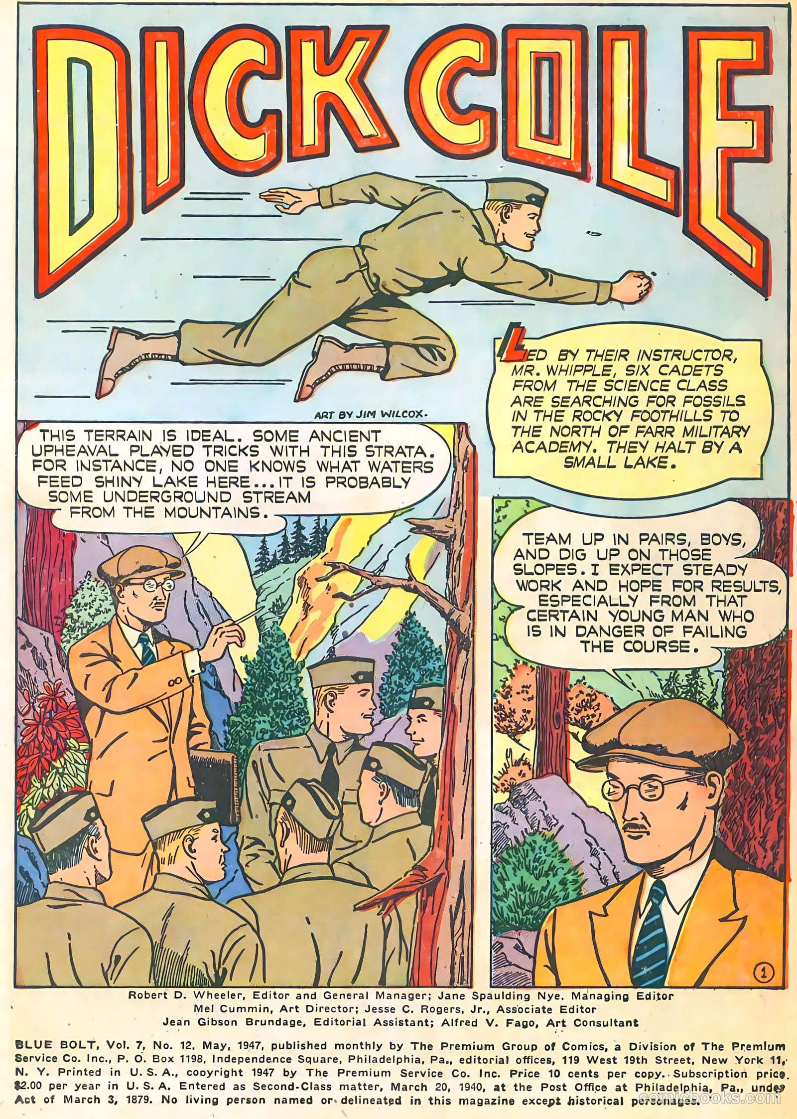 Blue Bolt #12 (1947) — page 3 of 52