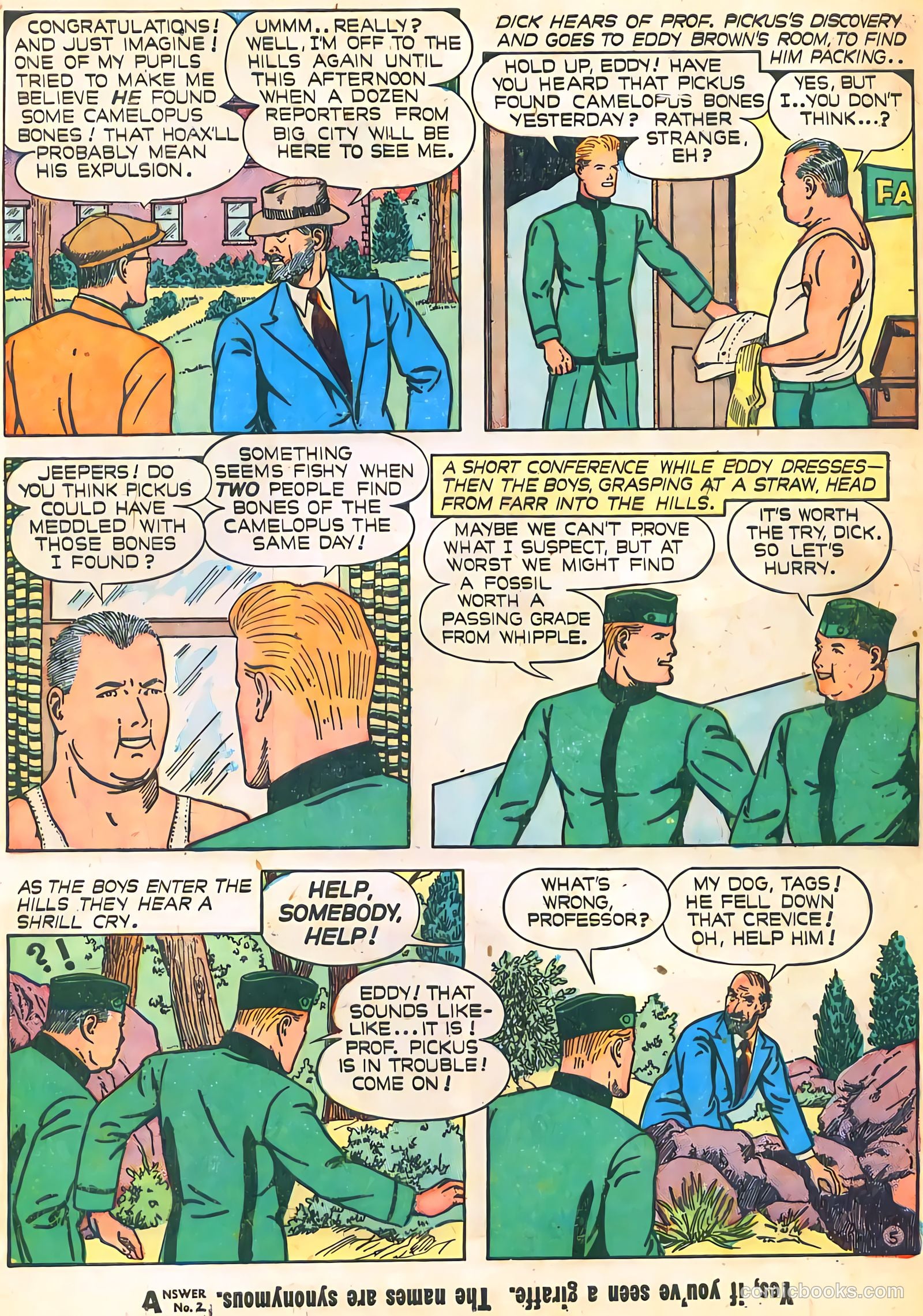 Blue Bolt #12 (1947) — page 7 of 52