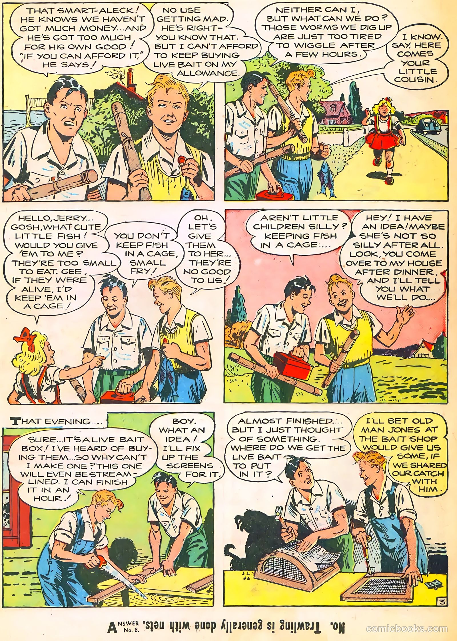 Blue Bolt #12 (1947) — page 23 of 52