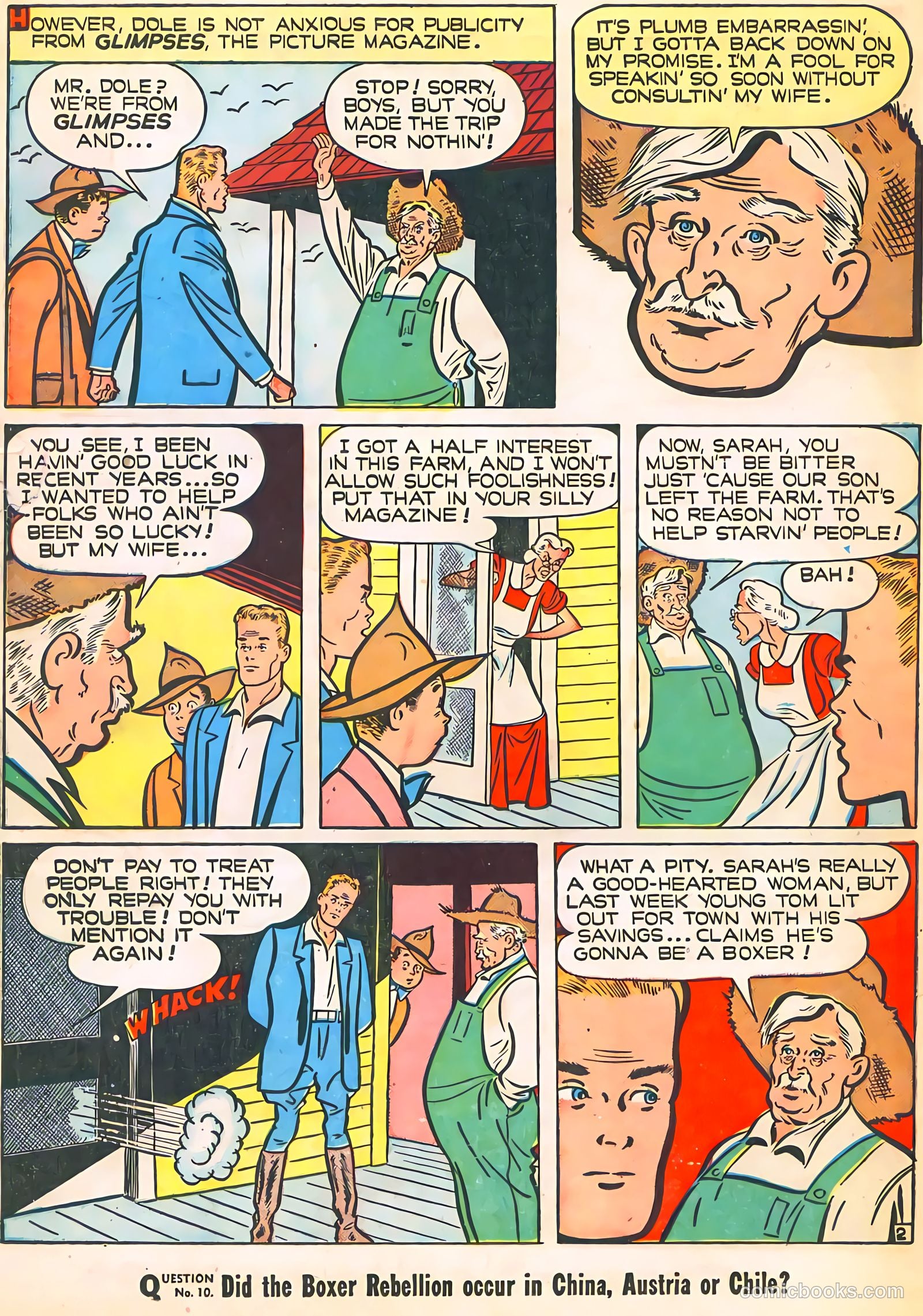 Blue Bolt #12 (1947) — page 30 of 52