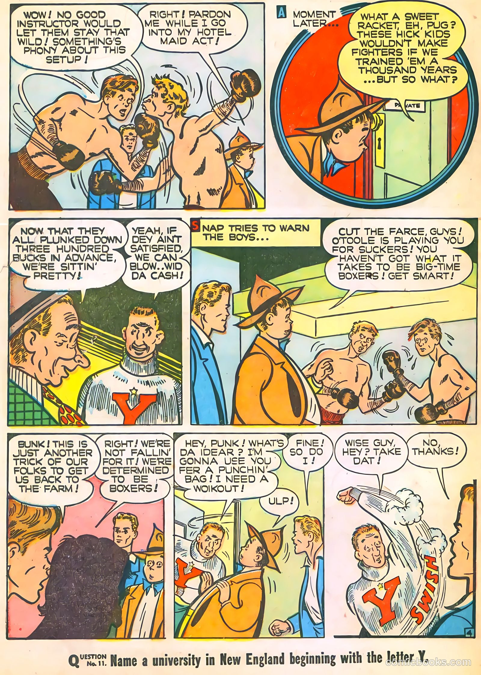 Blue Bolt #12 (1947) — page 32 of 52