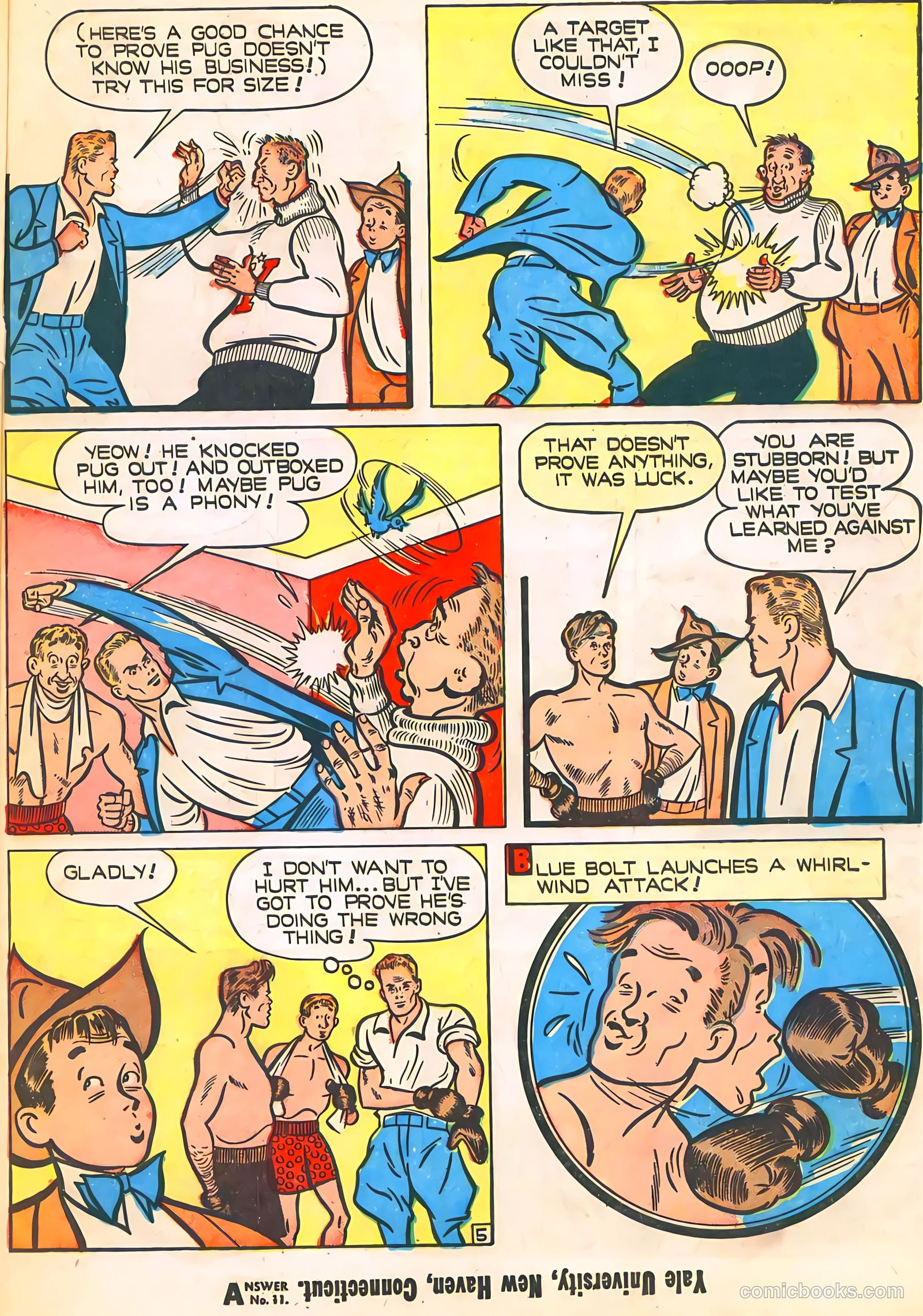 Blue Bolt #12 (1947) — page 33 of 52