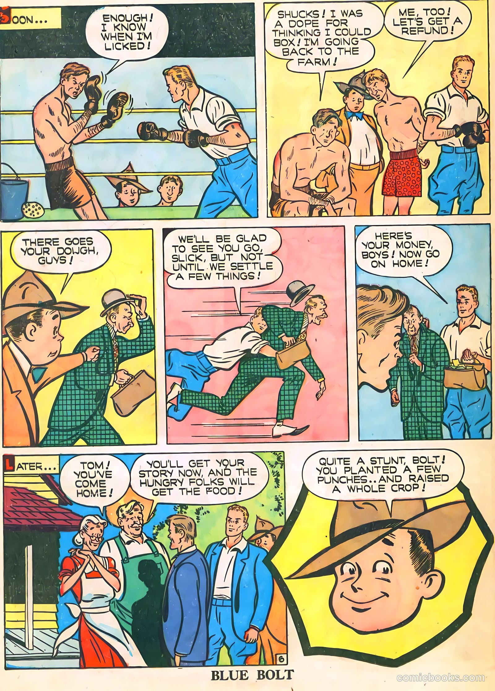 Blue Bolt #12 (1947) — page 34 of 52
