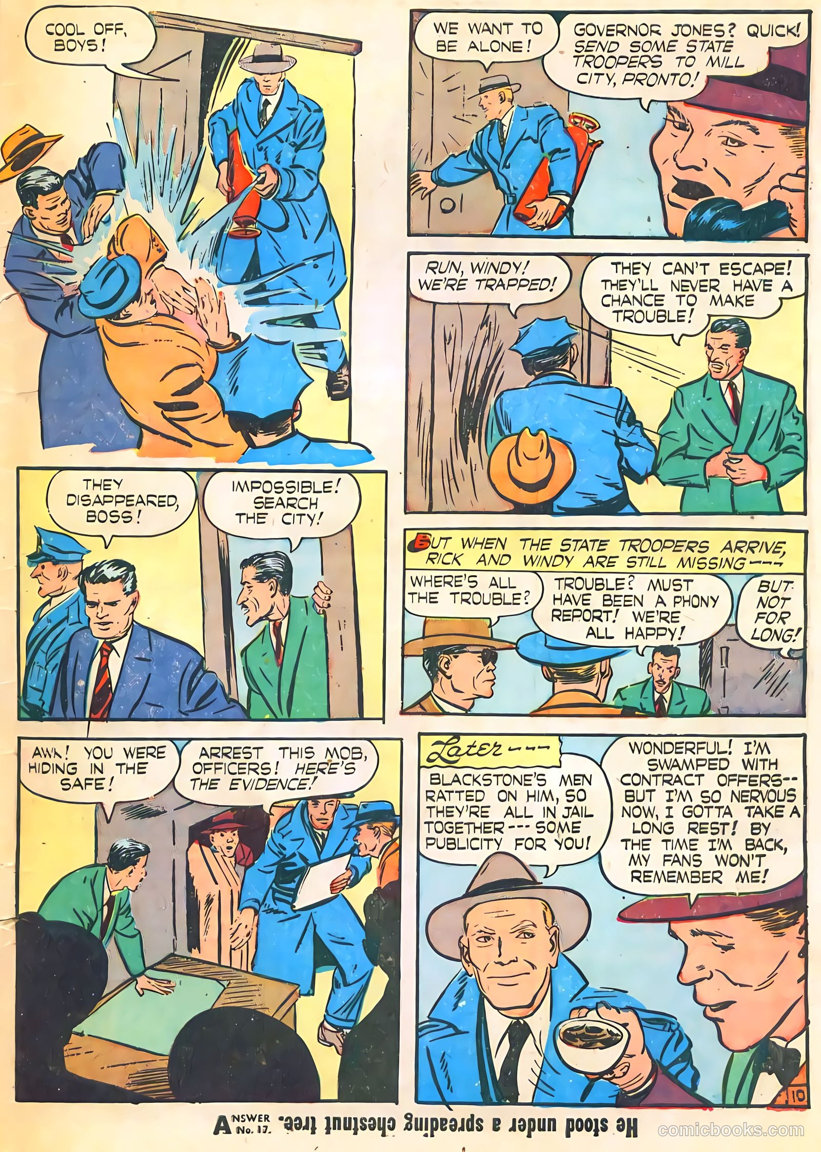 Blue Bolt #12 (1947) — page 49 of 52