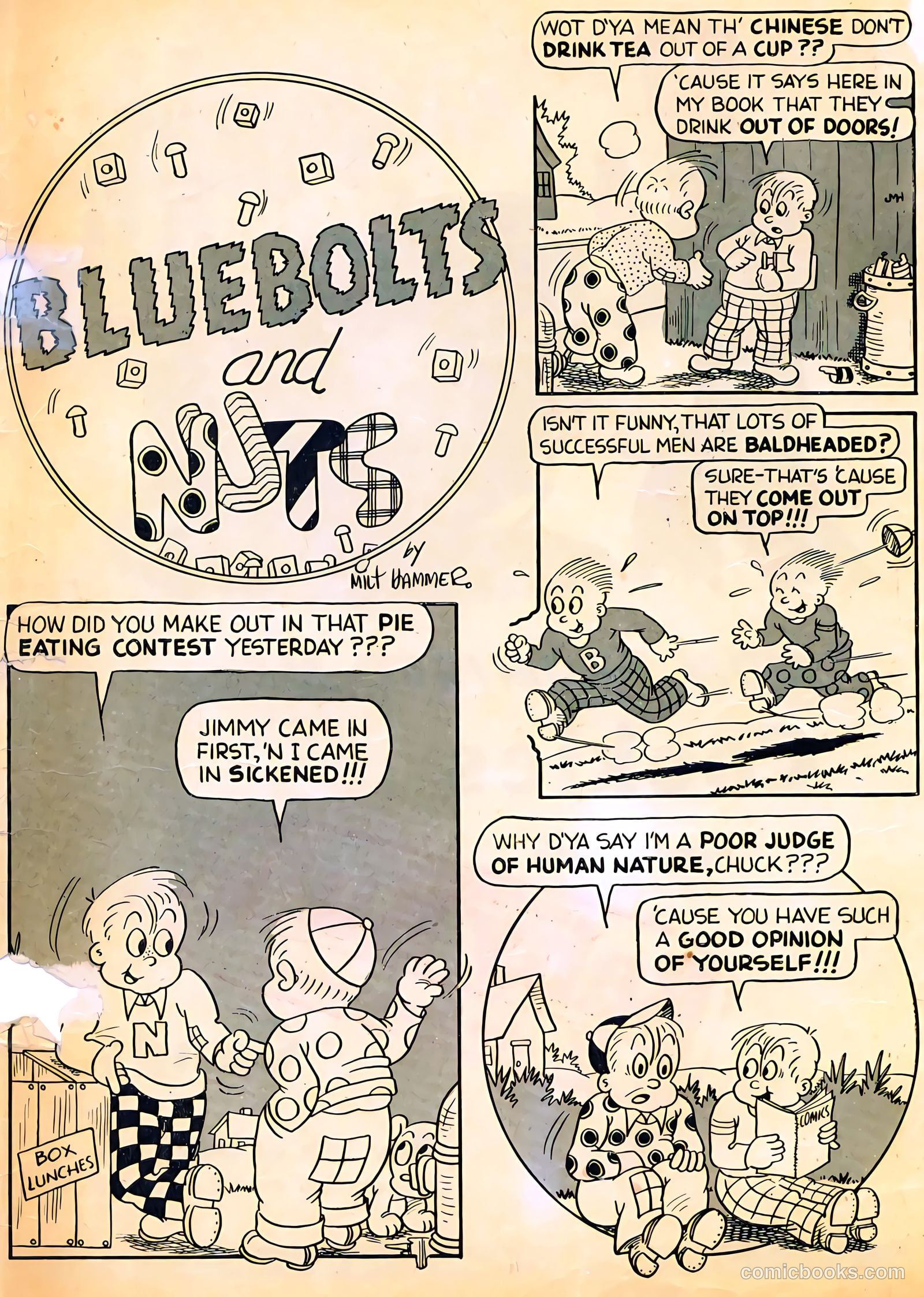 Blue Bolt #12 (1947) — page 51 of 52