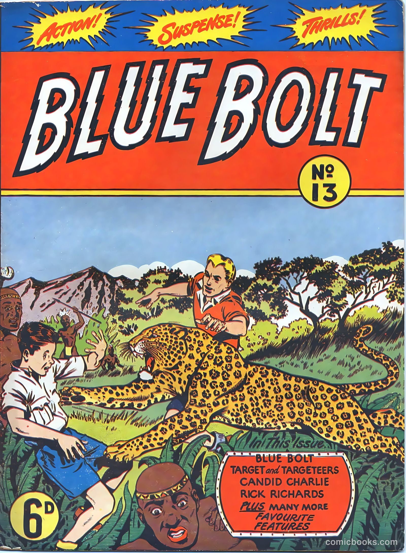 Blue Bolt #13