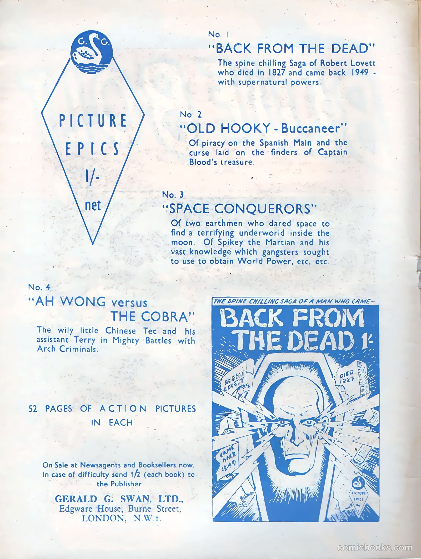 Blue Bolt #13 (1953) — page 2 of 36