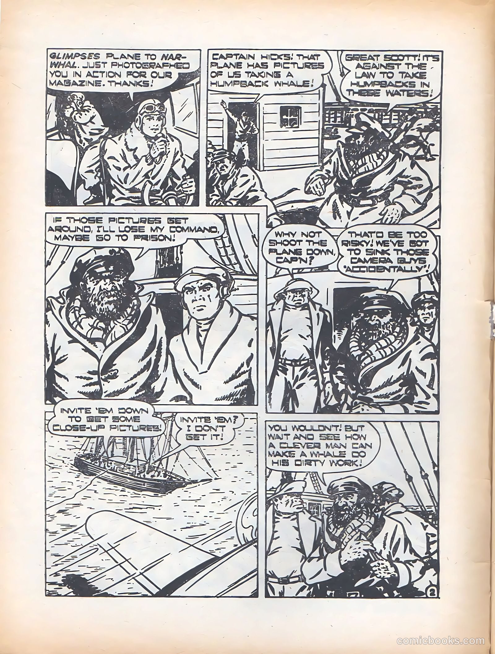 Blue Bolt #13 (1953) — page 4 of 36