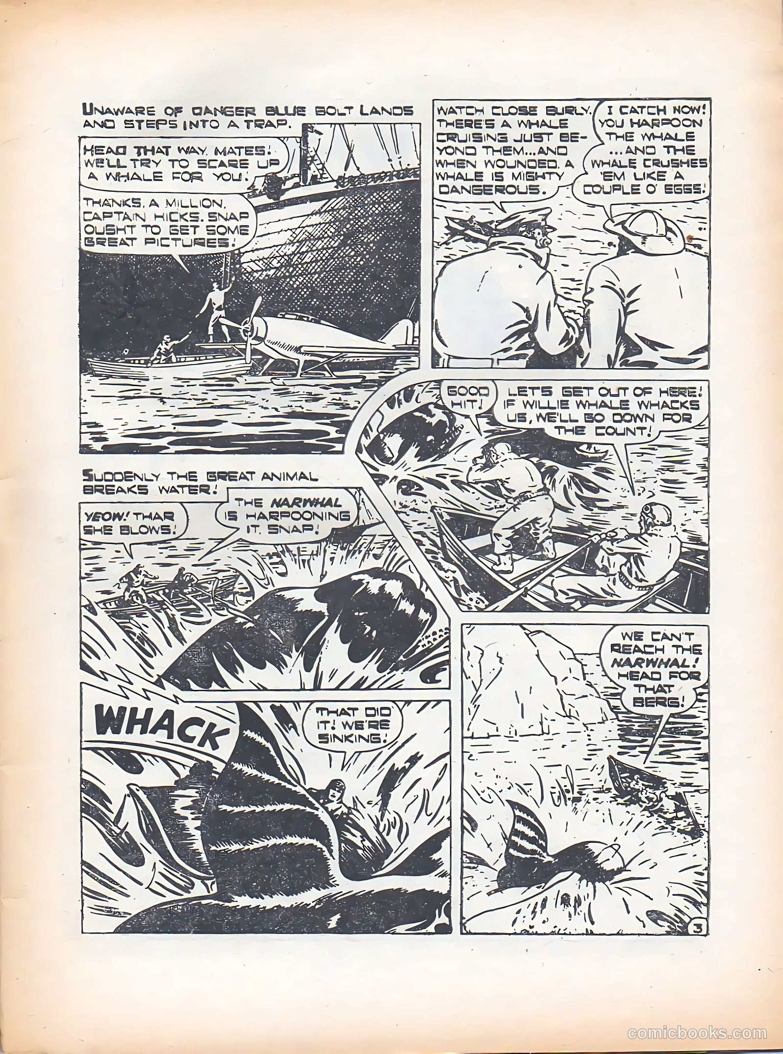 Blue Bolt #13 (1953) — page 5 of 36