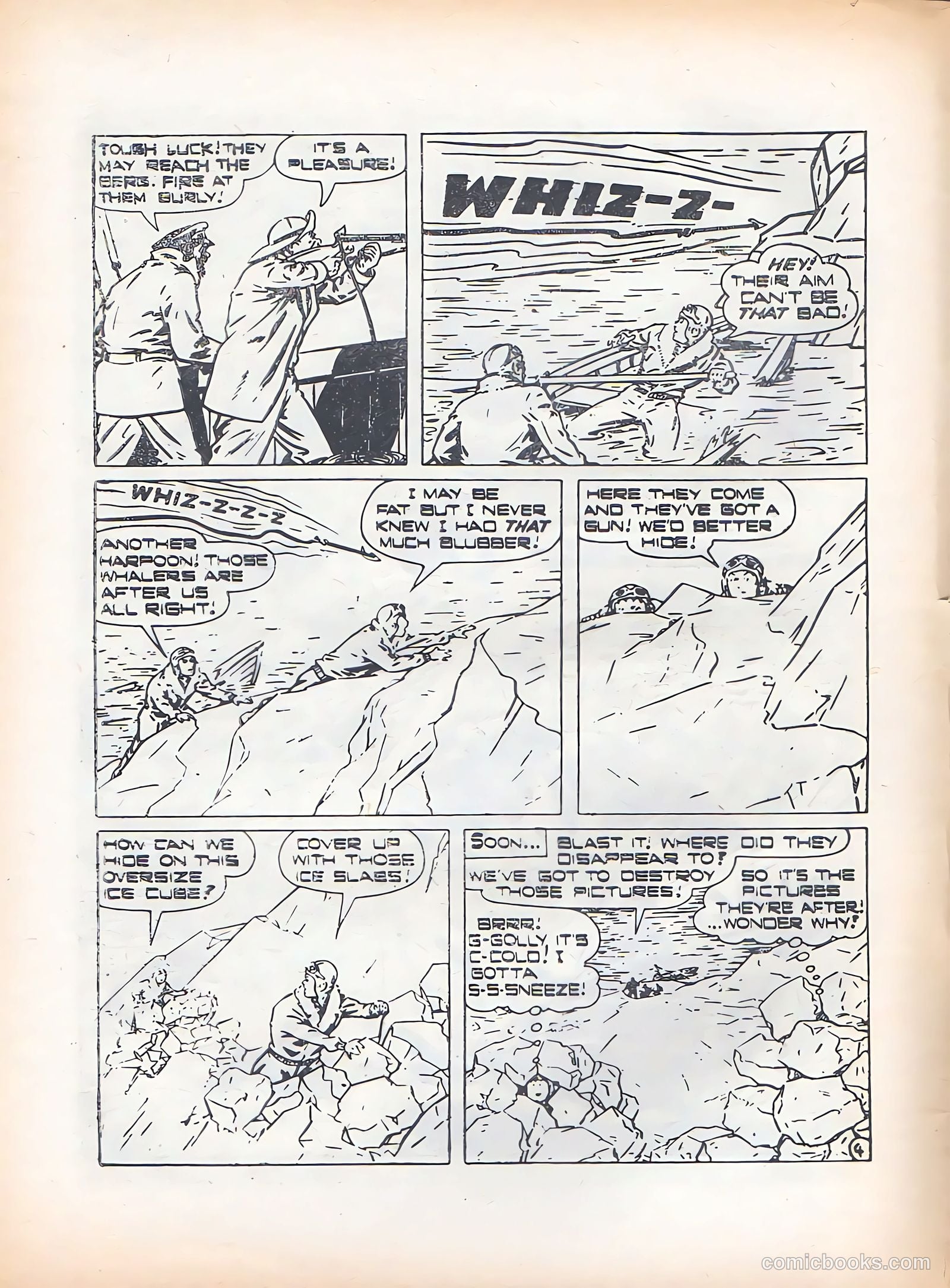 Blue Bolt #13 (1953) — page 6 of 36