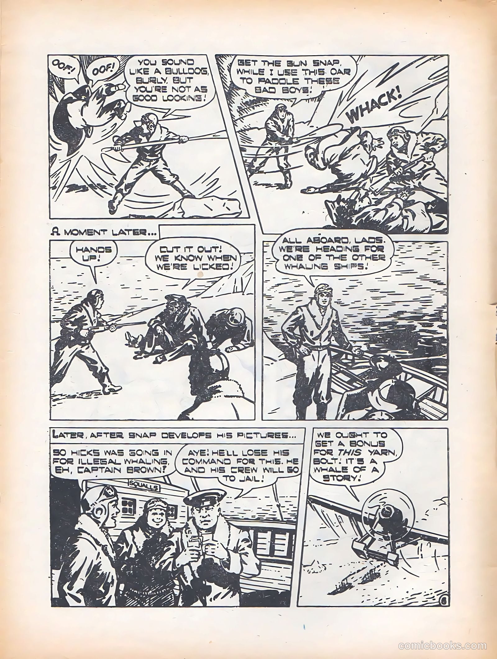 Blue Bolt #13 (1953) — page 8 of 36