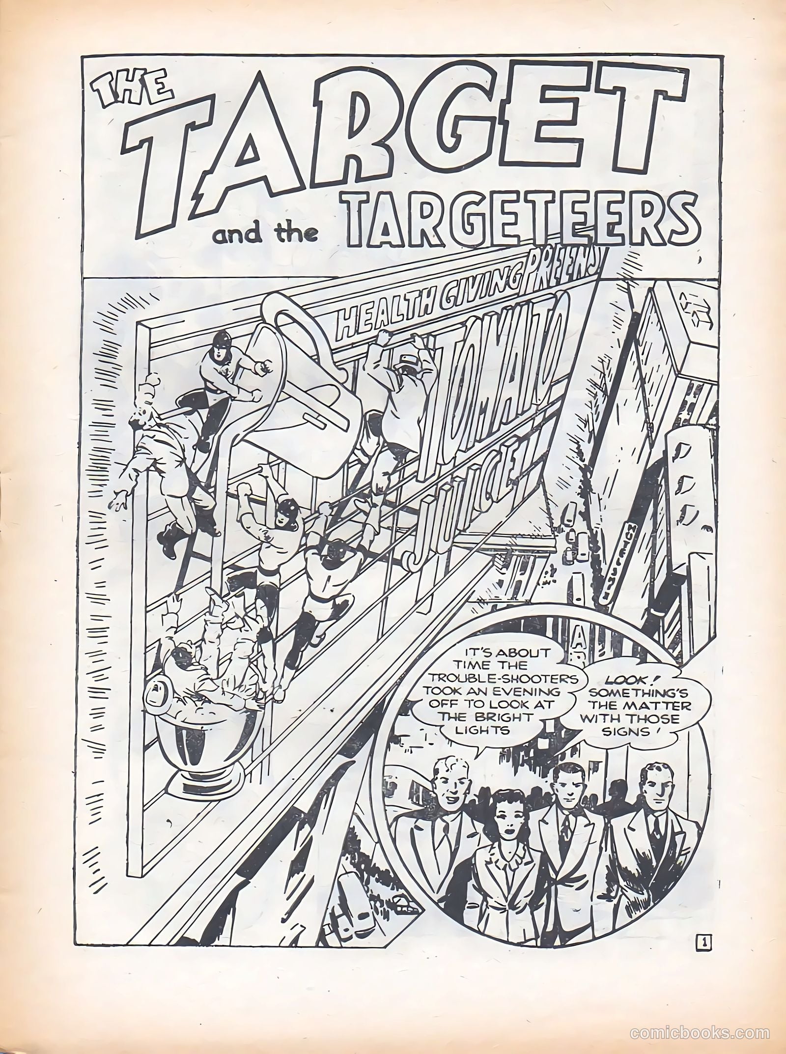 Blue Bolt #13 (1953) — page 9 of 36