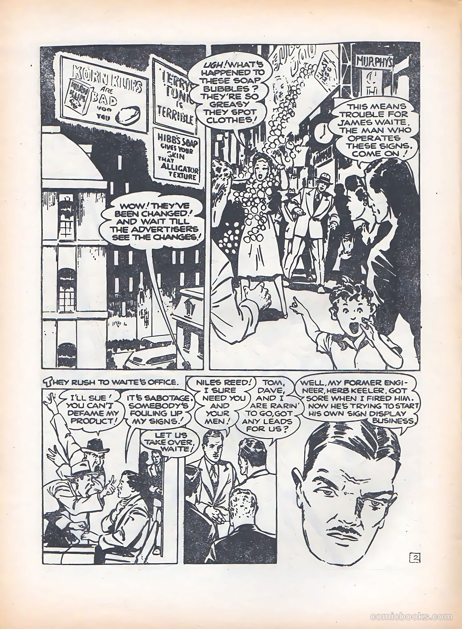 Blue Bolt #13 (1953) — page 10 of 36