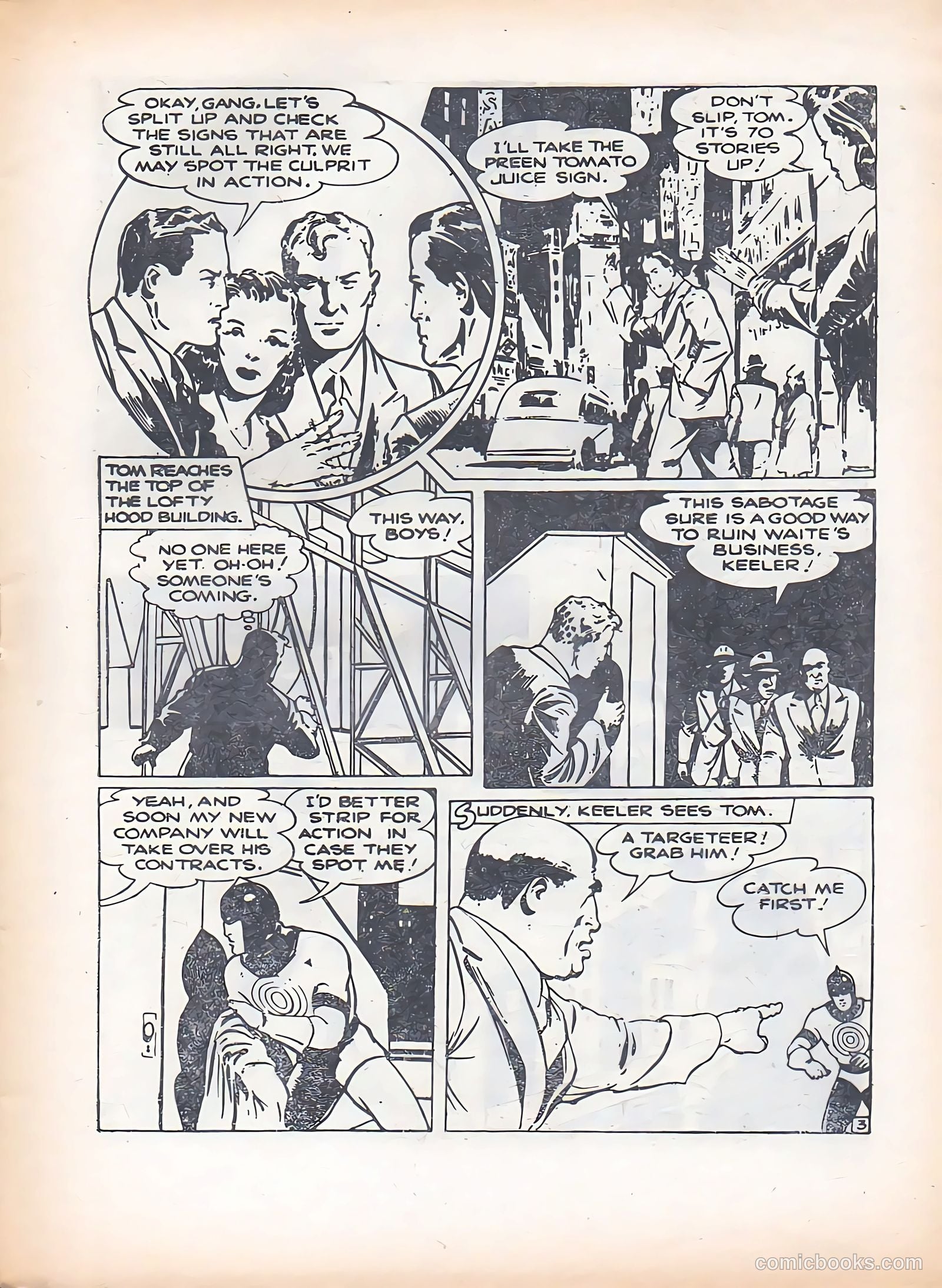 Blue Bolt #13 (1953) — page 11 of 36