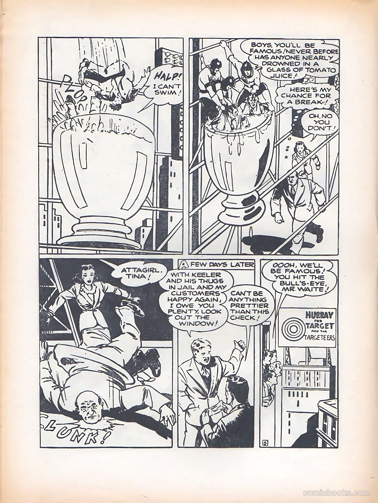 Blue Bolt #13 (1953) — page 14 of 36