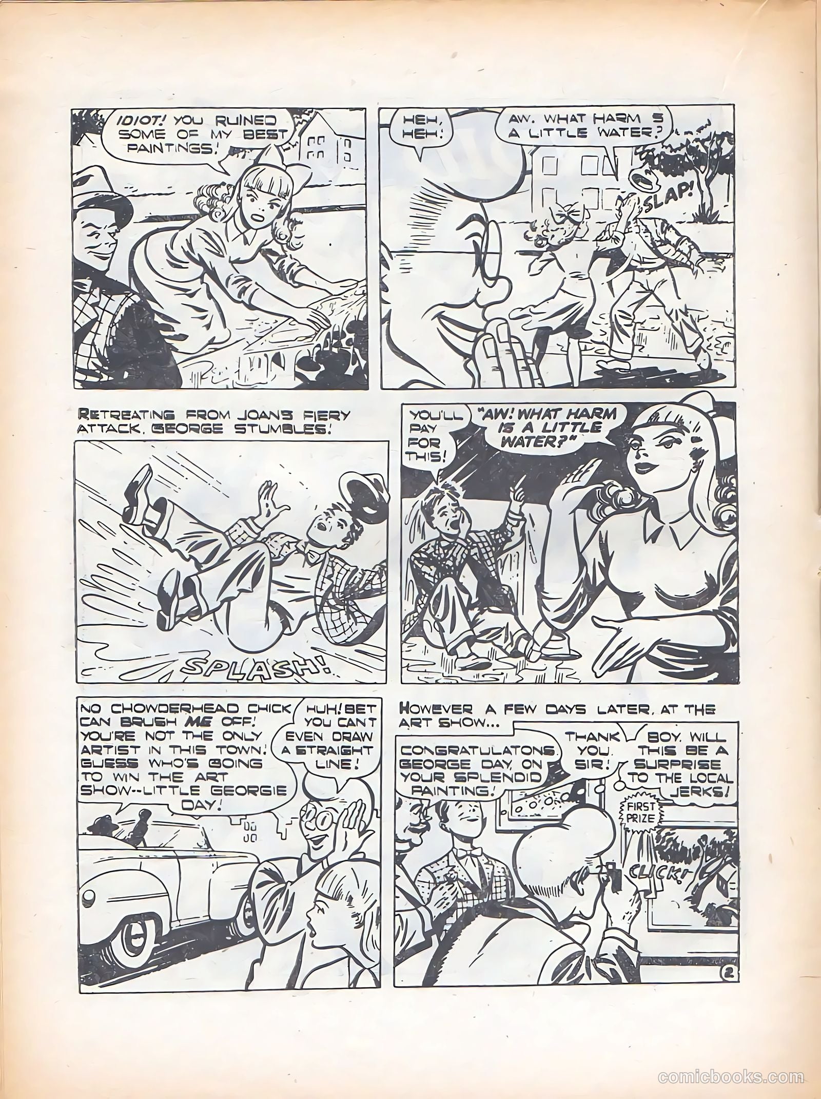 Blue Bolt #13 (1953) — page 16 of 36