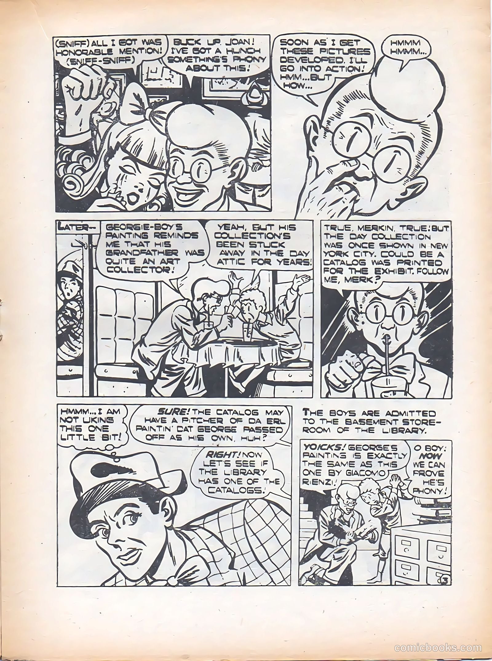 Blue Bolt #13 (1953) — page 17 of 36