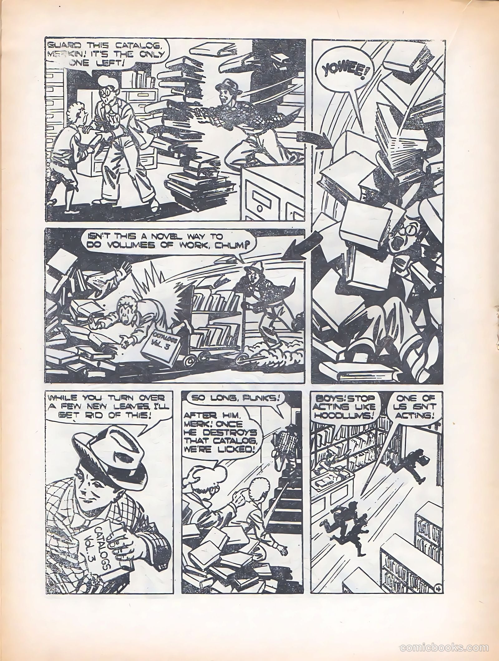 Blue Bolt #13 (1953) — page 18 of 36