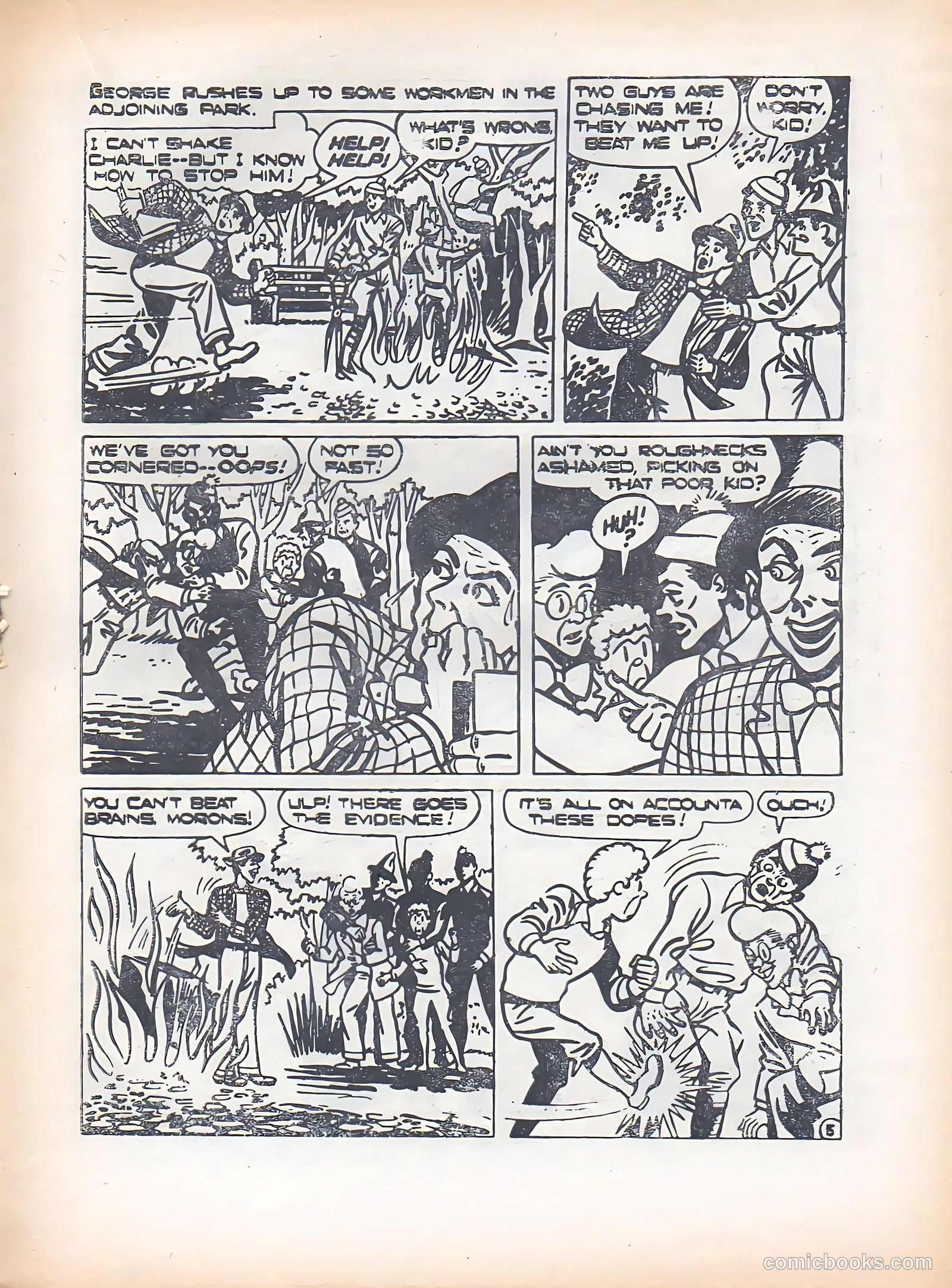 Blue Bolt #13 (1953) — page 19 of 36